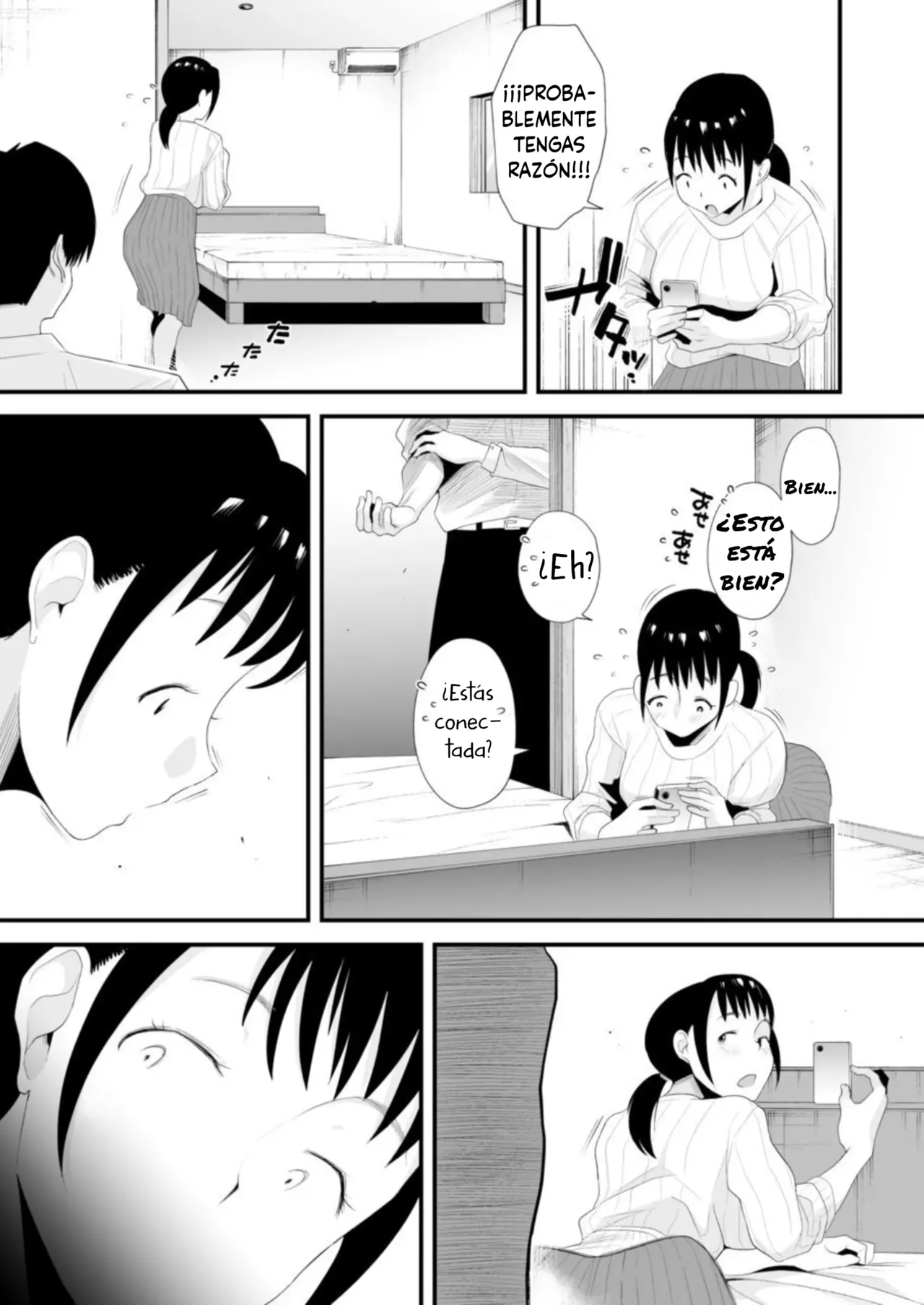 [Haitoku Sensei] Netorare Shimai ~Ane no Danna to Honki Sex~ | Netorase de Hermanas ~Sexo Serio con el Esposo de mi Hermana~ [Spanish] [La Legión Fantasma] 画像番号 9