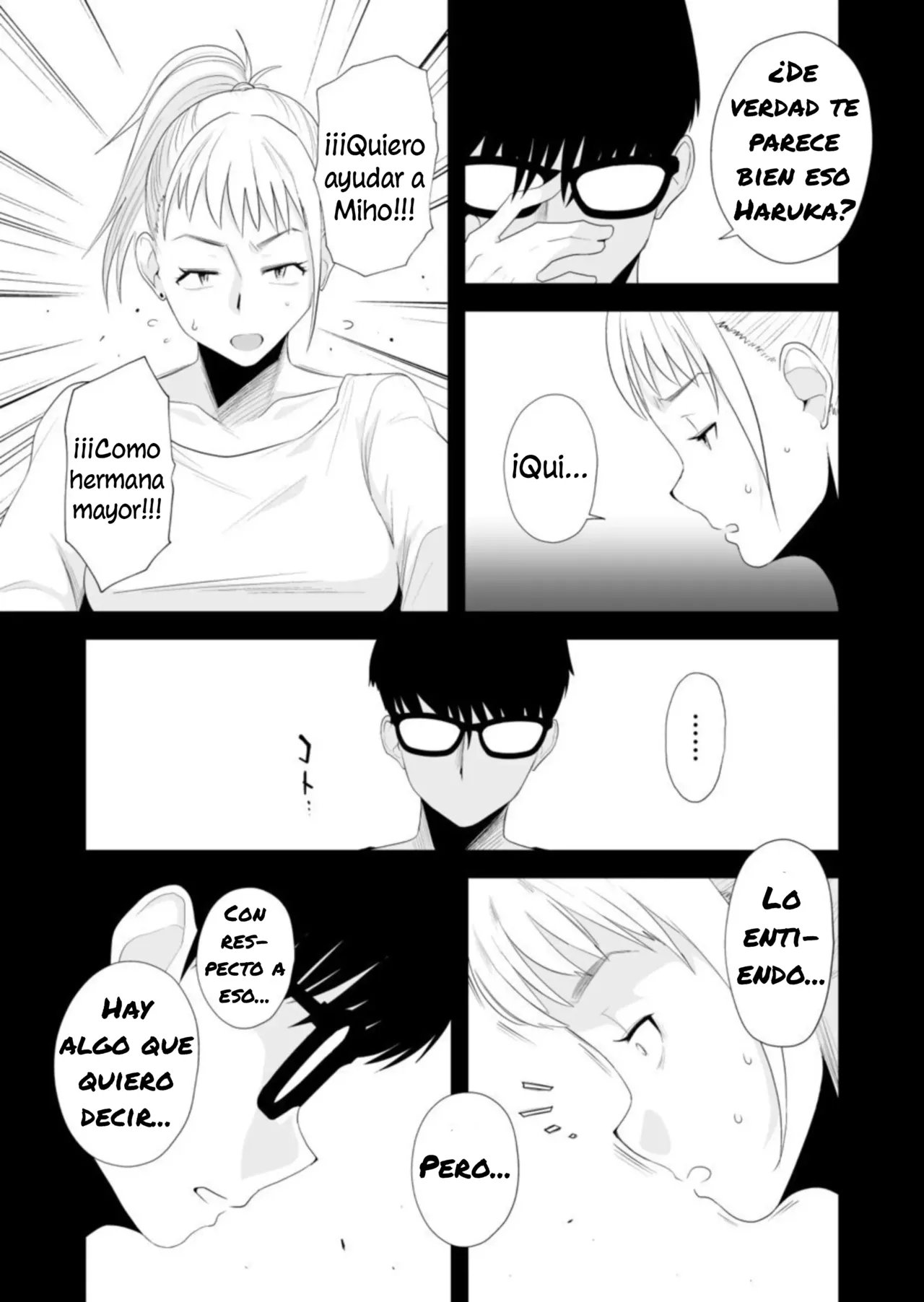 [Haitoku Sensei] Netorare Shimai ~Ane no Danna to Honki Sex~ | Netorase de Hermanas ~Sexo Serio con el Esposo de mi Hermana~ [Spanish] [La Legión Fantasma] 画像番号 11