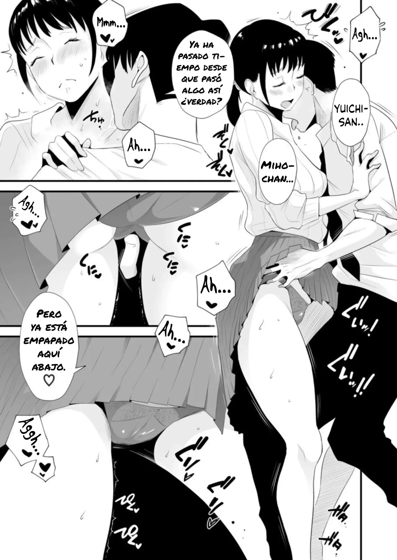 [Haitoku Sensei] Netorare Shimai ~Ane no Danna to Honki Sex~ | Netorase de Hermanas ~Sexo Serio con el Esposo de mi Hermana~ [Spanish] [La Legión Fantasma] 画像番号 17