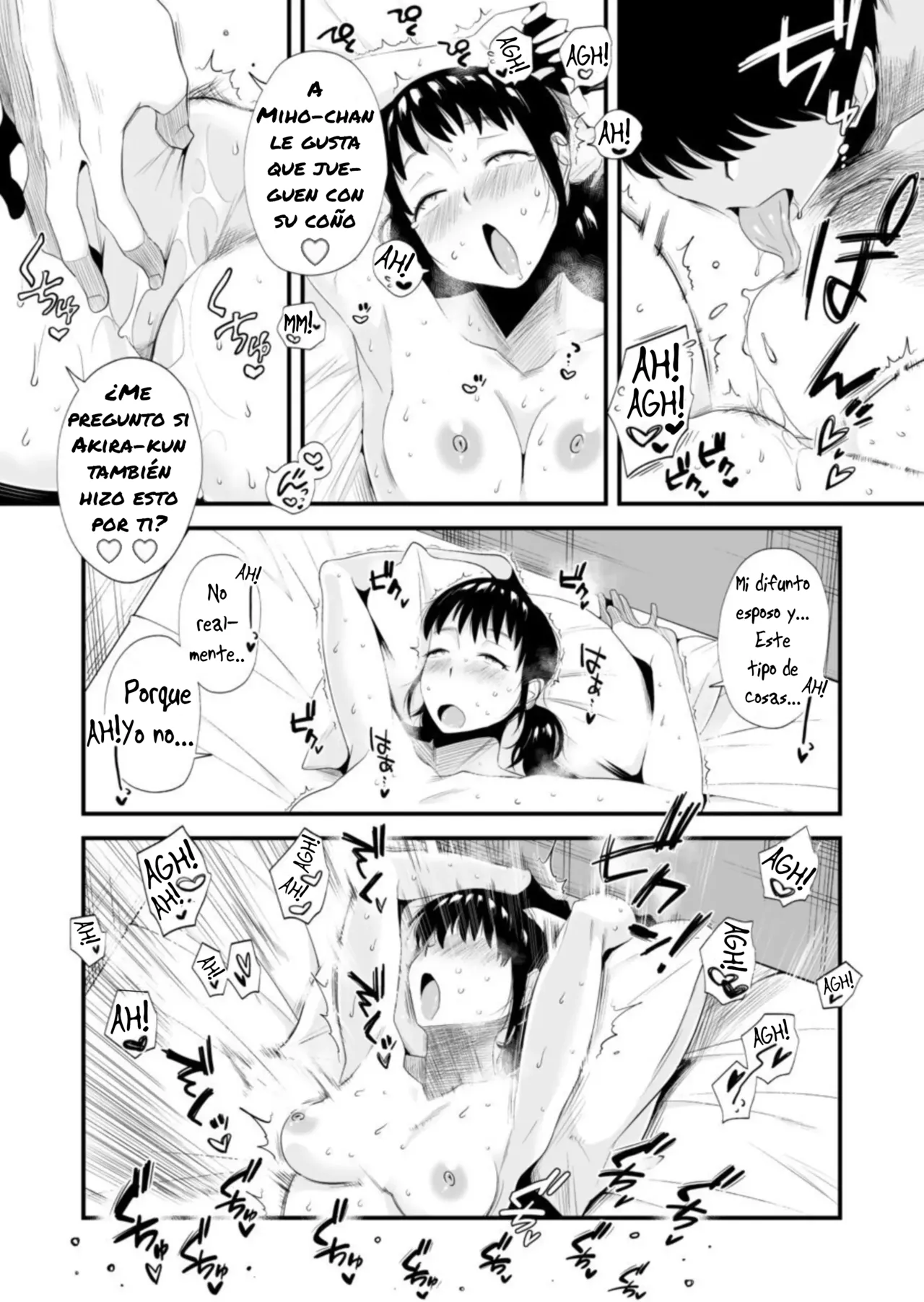 [Haitoku Sensei] Netorare Shimai ~Ane no Danna to Honki Sex~ | Netorase de Hermanas ~Sexo Serio con el Esposo de mi Hermana~ [Spanish] [La Legión Fantasma] 画像番号 29