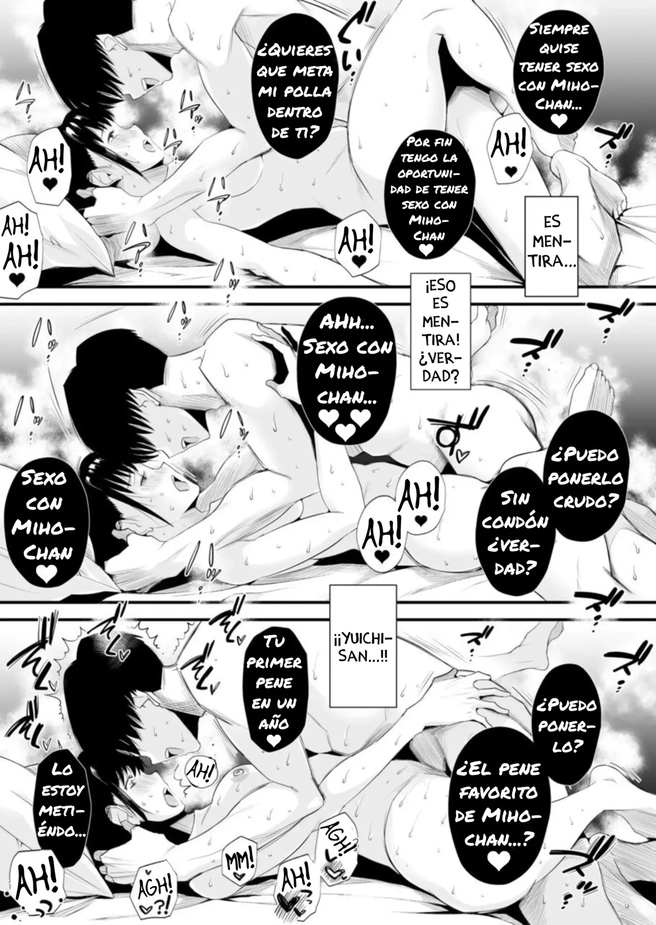 [Haitoku Sensei] Netorare Shimai ~Ane no Danna to Honki Sex~ | Netorase de Hermanas ~Sexo Serio con el Esposo de mi Hermana~ [Spanish] [La Legión Fantasma] 画像番号 35