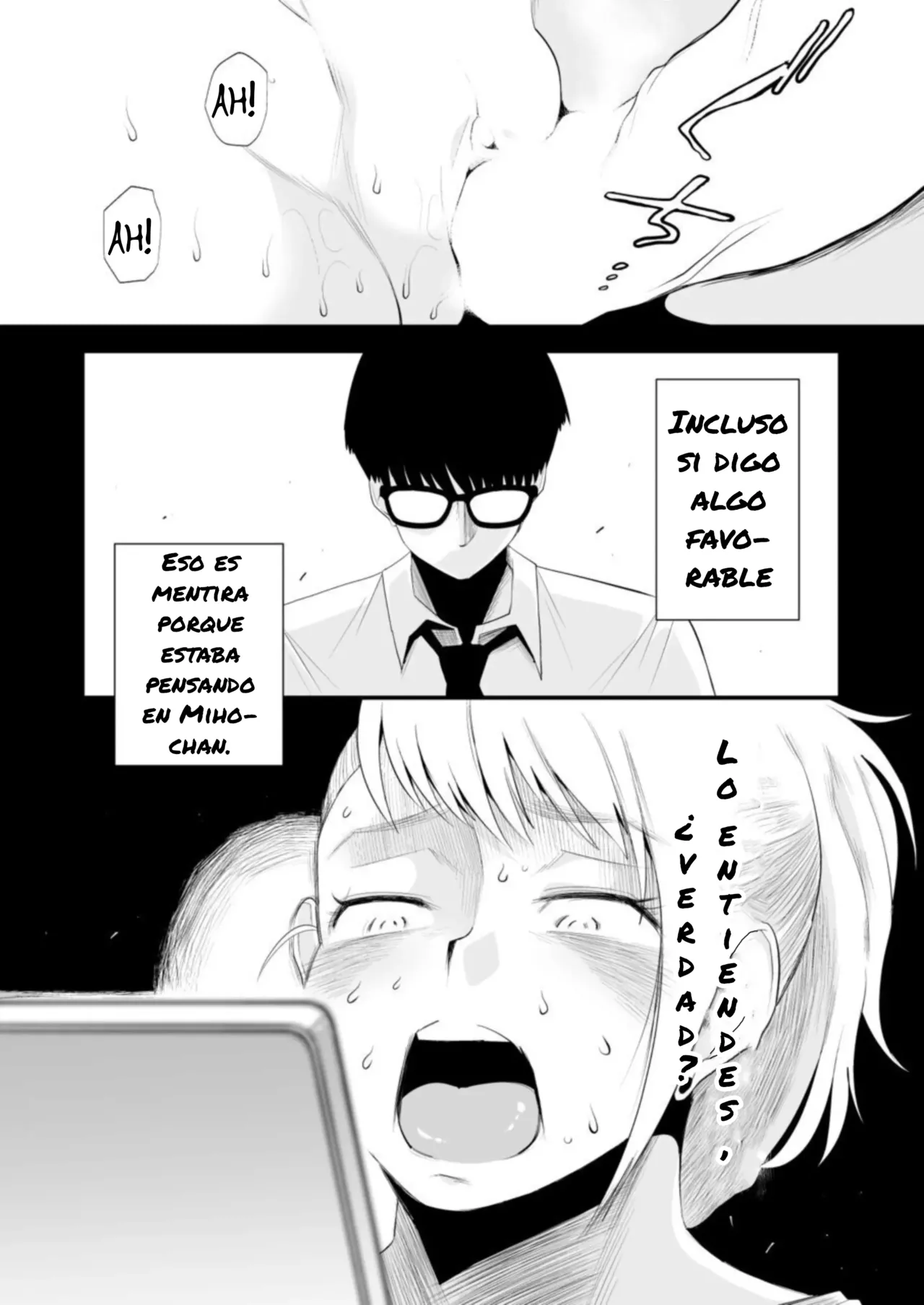 [Haitoku Sensei] Netorare Shimai ~Ane no Danna to Honki Sex~ | Netorase de Hermanas ~Sexo Serio con el Esposo de mi Hermana~ [Spanish] [La Legión Fantasma] 画像番号 36