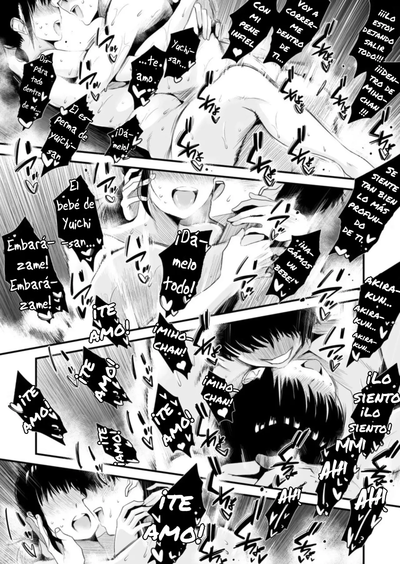 [Haitoku Sensei] Netorare Shimai ~Ane no Danna to Honki Sex~ | Netorase de Hermanas ~Sexo Serio con el Esposo de mi Hermana~ [Spanish] [La Legión Fantasma] 画像番号 58