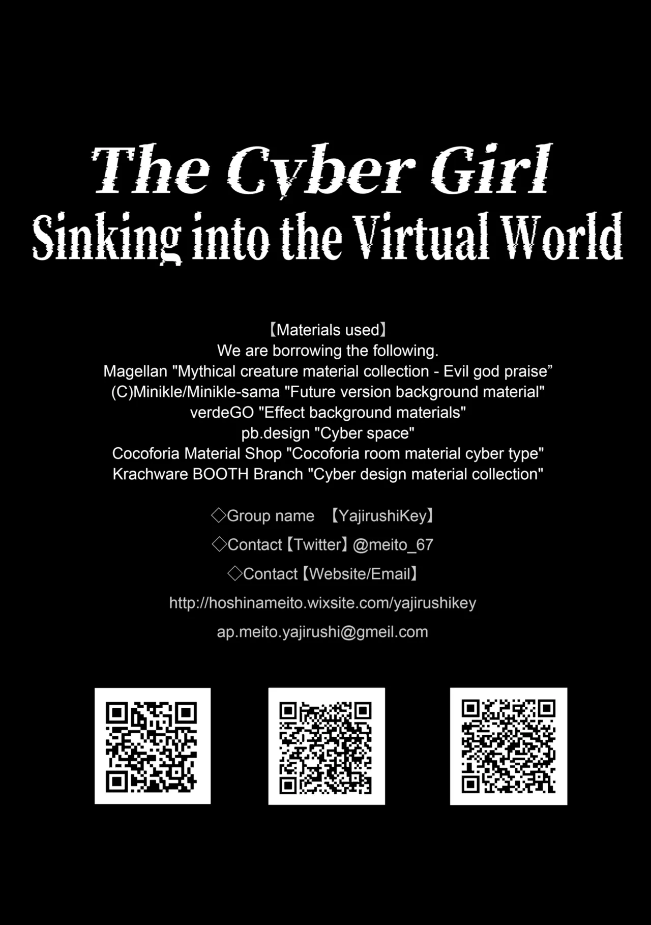 [YajirushiKey (Meito Hoshina)] The Cyber Girl Sinking into the Virtual World [English] [Decensored] [Digital] Bildnummer 50