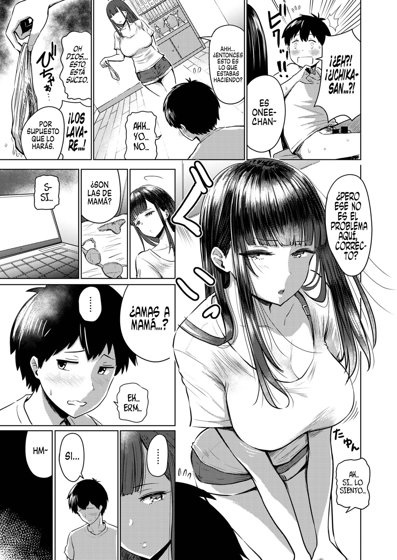 [Nishizawa Mizuki] Akarui Kazoku Seikatsu Ane Ichika Hen | Somos una Feliz Familia Sexual (WEEKLY Kairakuten Vol. 11) [Spanish] [Centurion Scans] image number 3