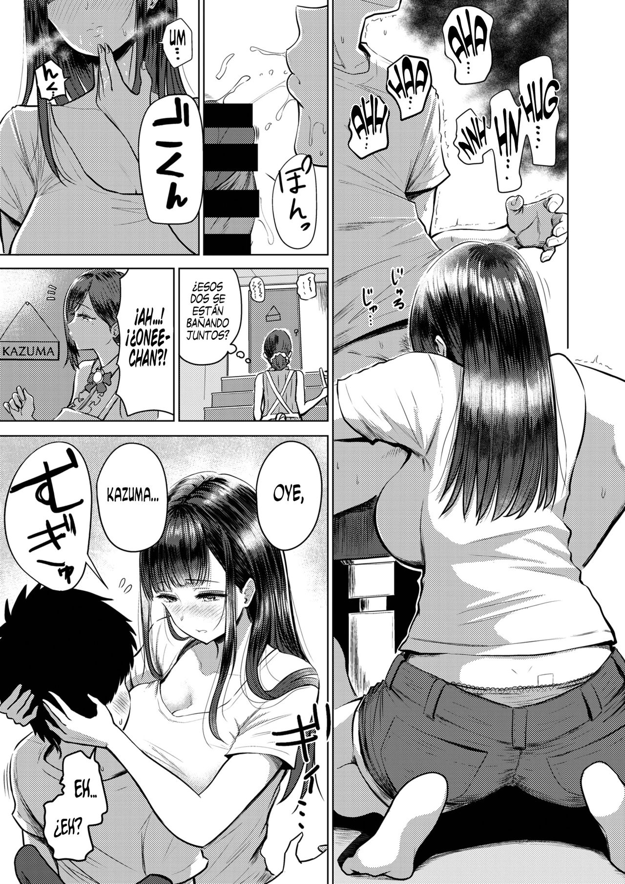 [Nishizawa Mizuki] Akarui Kazoku Seikatsu Ane Ichika Hen | Somos una Feliz Familia Sexual (WEEKLY Kairakuten Vol. 11) [Spanish] [Centurion Scans] image number 7