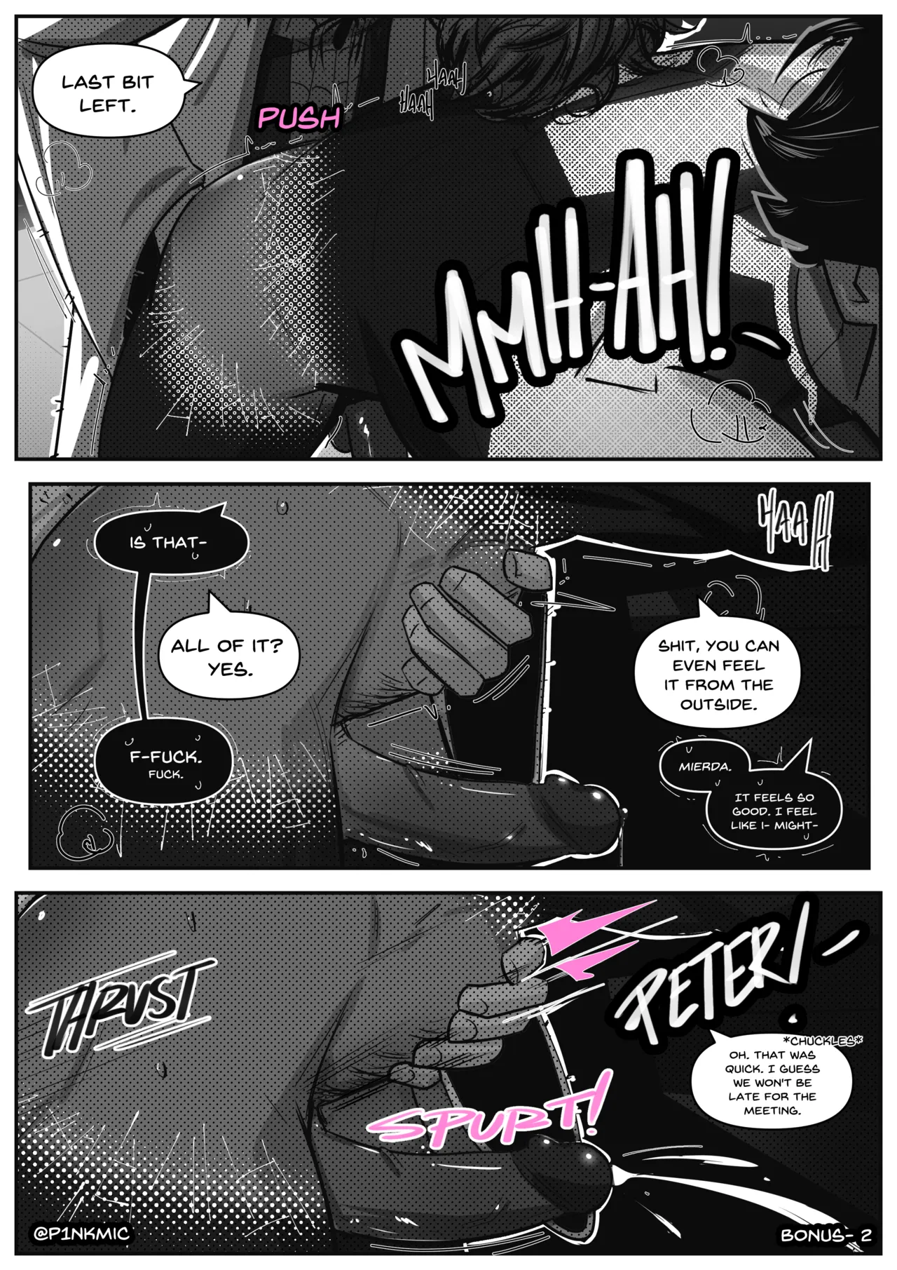 [P1NKMIC] Playtime (Miguel O'Hara x Peter B. Parker, Spiderdads) 画像番号 35