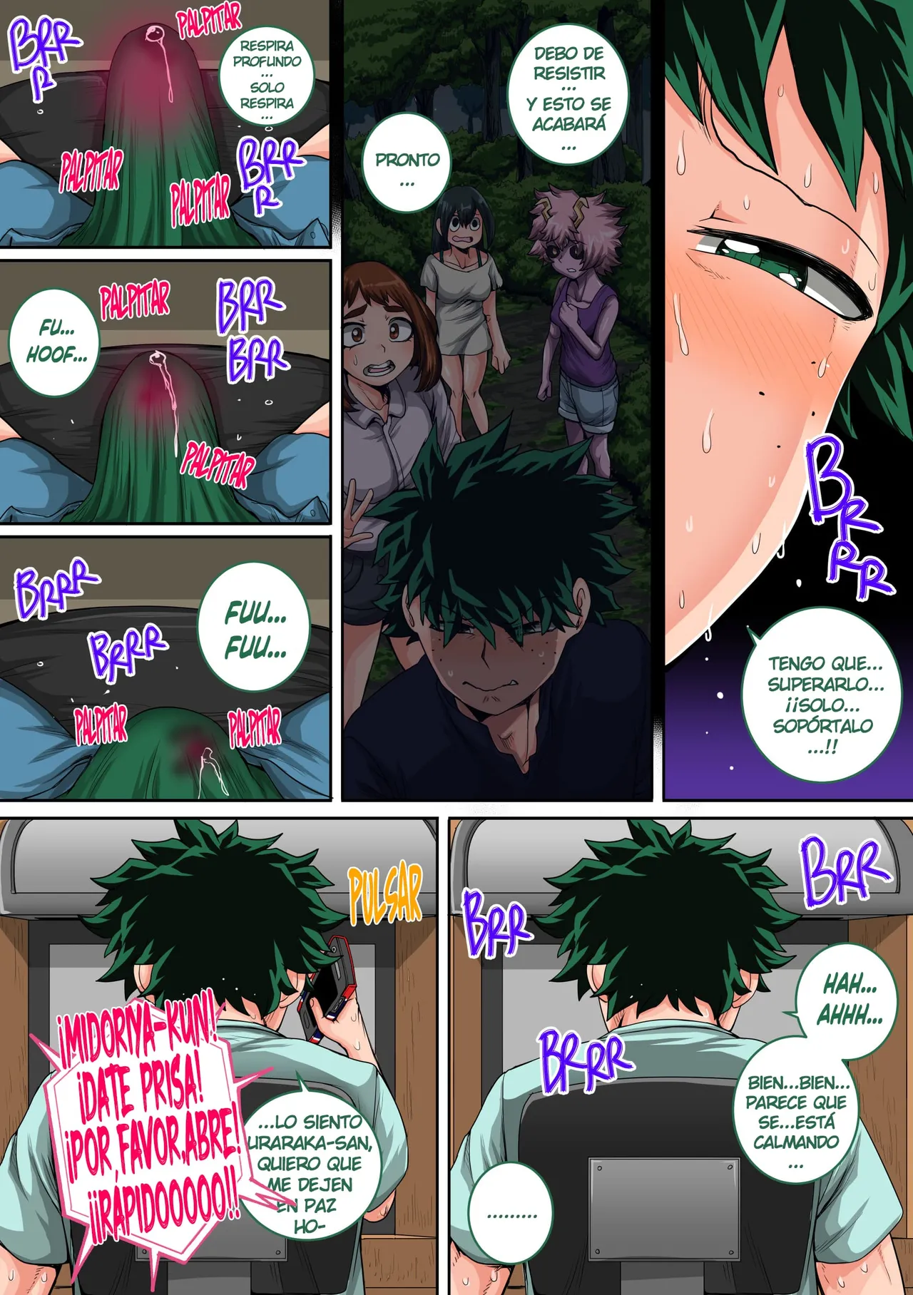 [Juicebox Koujou (Juna Juna Juice)] Boku no Harem Academia Ch. 8: Kanojo-tachi no Kesshin (Zenpen) (Boku no Hero Academia) (Spanish) [NTINFS] 画像番号 15