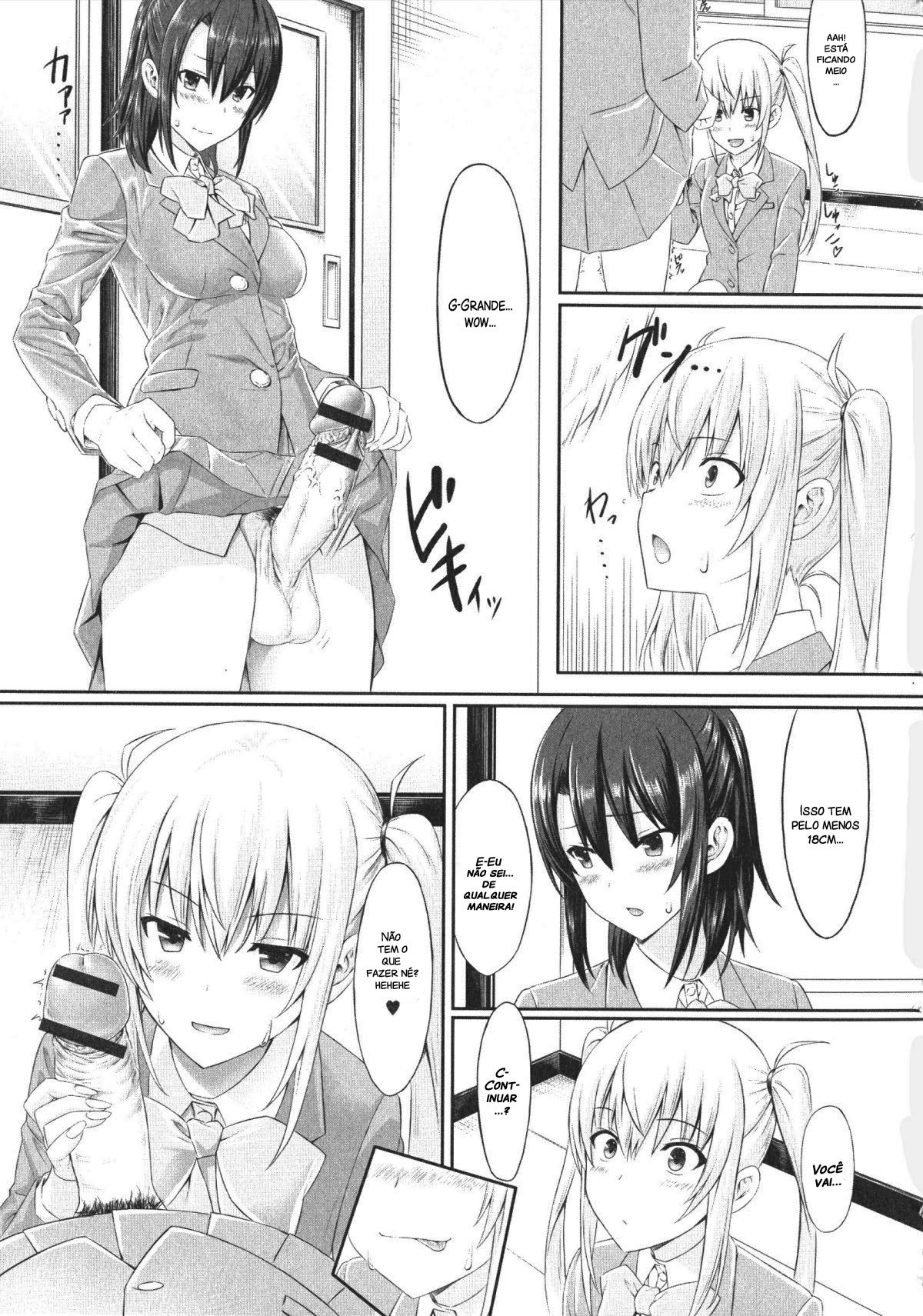 [Sentakuki] Mae Kara Zutto (Futanari Sekkuru!! [Portuguese-BR] 图片编号 7