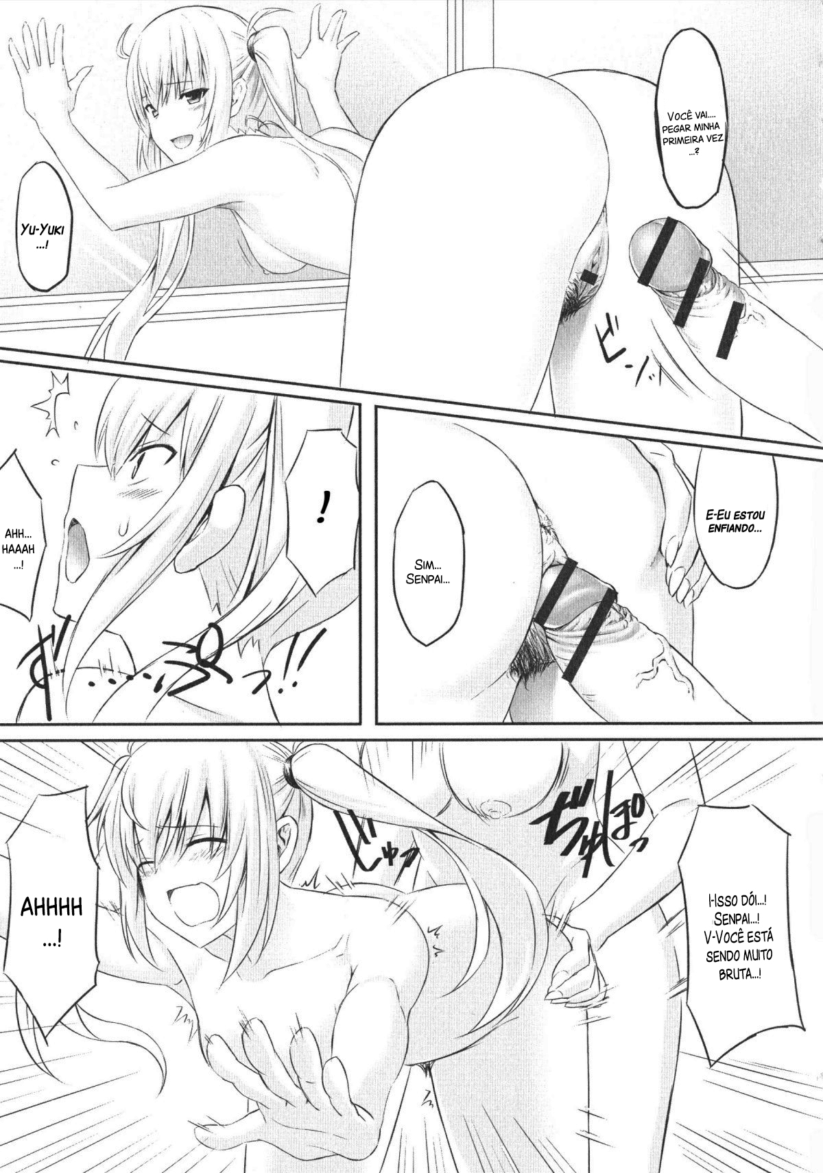 [Sentakuki] Mae Kara Zutto (Futanari Sekkuru!! [Portuguese-BR] 图片编号 13