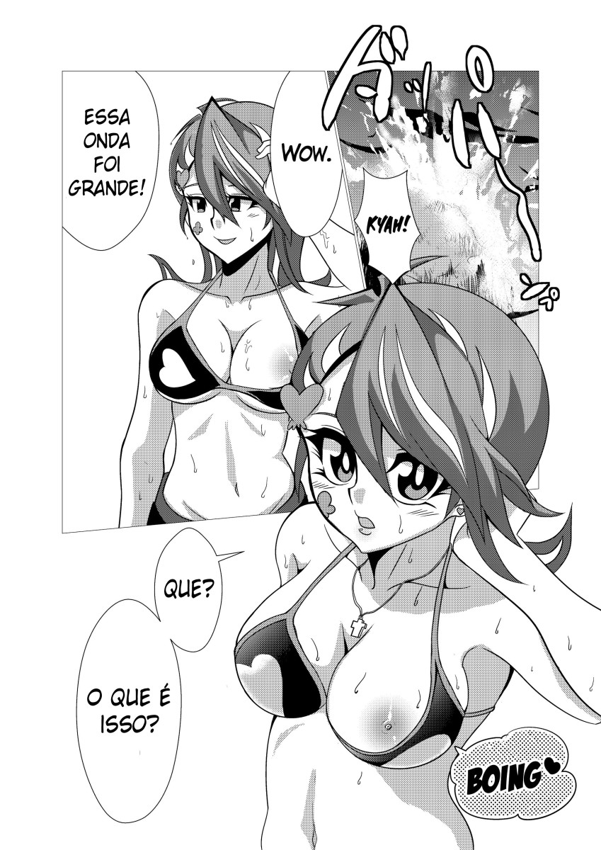 [Studio Strike (KET)] Blue Girl-chan to Umi de Asobimashita (Yu-Gi-Oh! VRAINS) [Portuguese-BR] [Digital] 图片编号 4