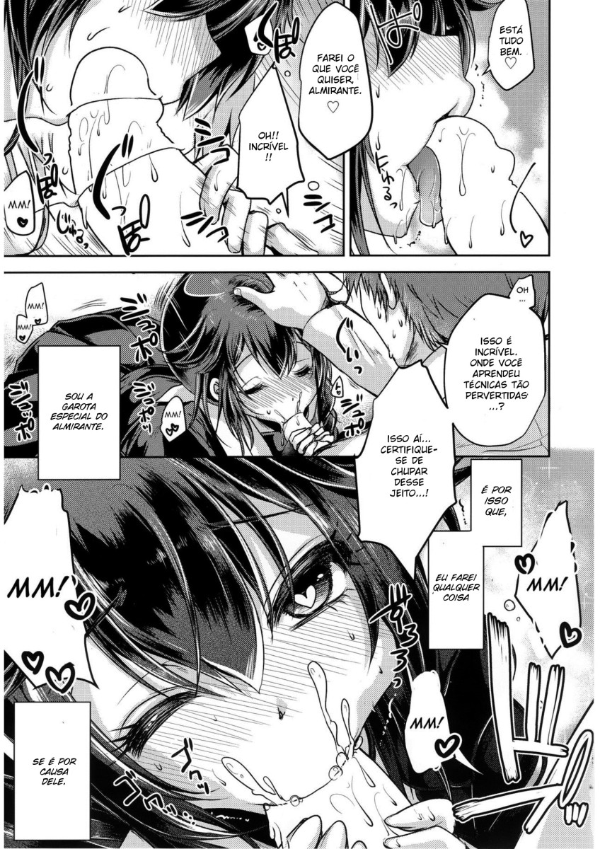 (C97) [Usubeniya (Usubeni Sakurako)] Yamanai Ame, Akenai Yoru. (Kantai Collection -KanColle-) [Portuguese-BR] [Ninjaboy] numero di immagine  6