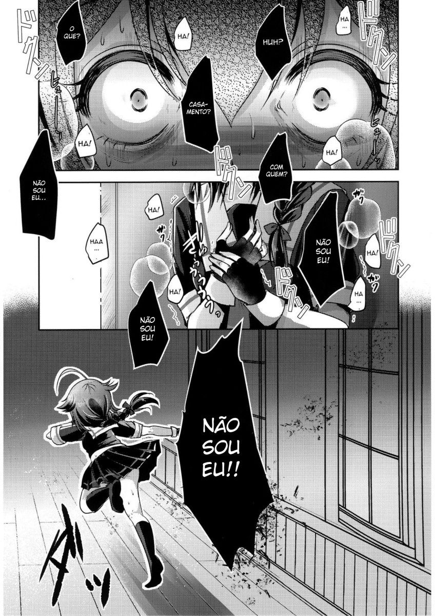 (C97) [Usubeniya (Usubeni Sakurako)] Yamanai Ame, Akenai Yoru. (Kantai Collection -KanColle-) [Portuguese-BR] [Ninjaboy] numero di immagine  14