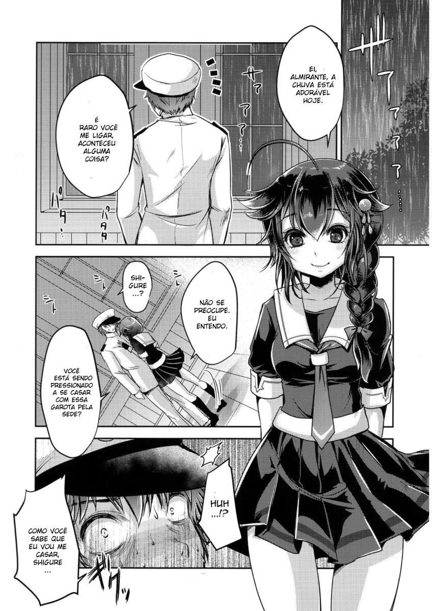 (C97) [Usubeniya (Usubeni Sakurako)] Yamanai Ame, Akenai Yoru. (Kantai Collection -KanColle-) [Portuguese-BR] [Ninjaboy] numero di immagine  17