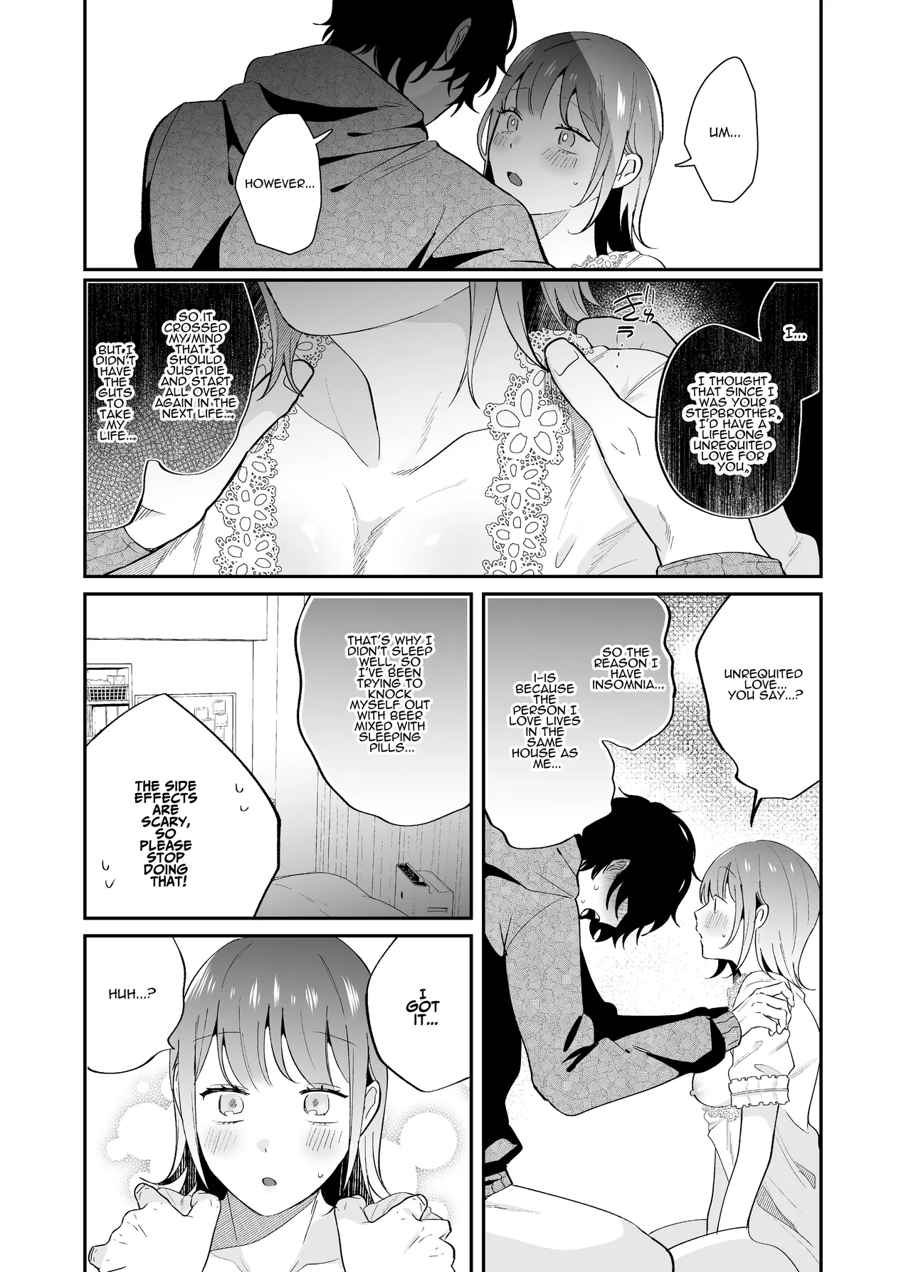 [SOUMUNCHI (Gurida Soumu)]  Sleepwalk Sex with your Crazy Stepbrother [Manga Ver.][English][ADTL] изображение № 79