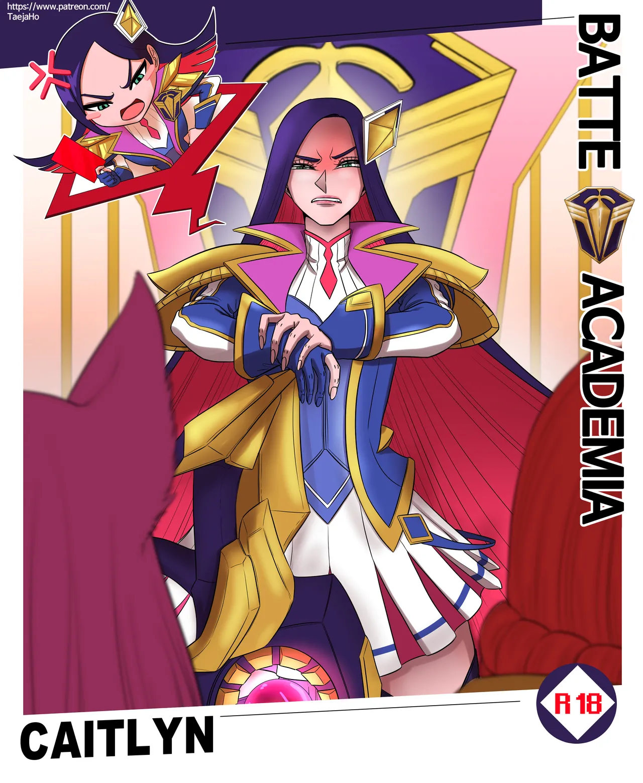 Battle Academia Caitlyn imagen número 1