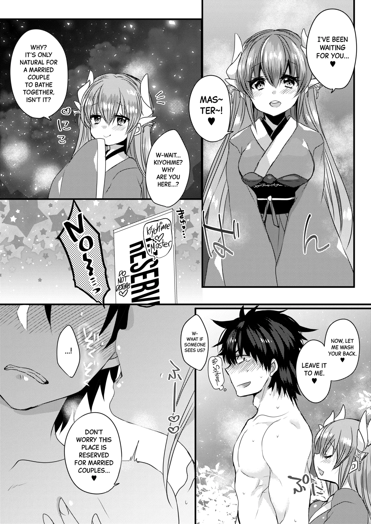 (COMIC1☆11) [Mamedaifukuya (Mameko)] Kiyohime to Love Love Ofuro Time | Lovey-dovey Bath Time with Kiyohime (Fate/Grand Order) [English] [Black Grimoires] изображение № 7