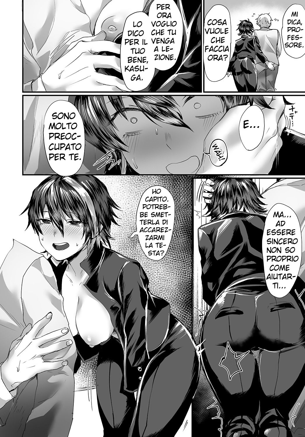 [Echigoya Takeru] Dansou Bitch Kasuga-kun (COMIC Anthurium 2019-07) [Italian] [Hentai Fantasy] [Digital] 6eme image