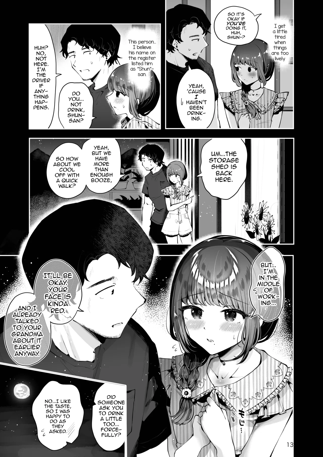 [Seto Ryouko] Toomawari no Yoru [English] [mysterymeat3] numero di immagine  12