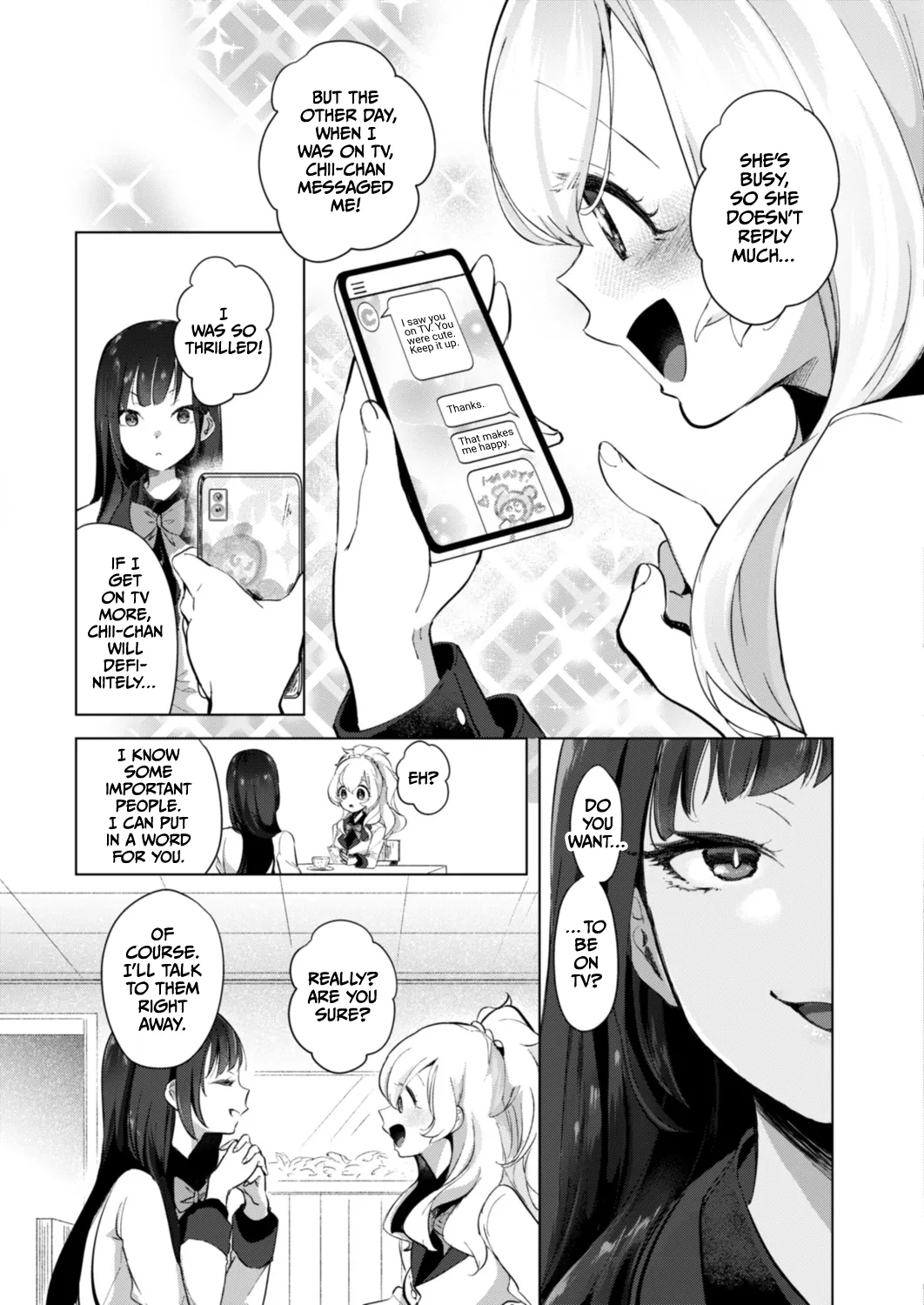 [Chorimokki] Geinou Katsudou wa Yuri Ecchi no Ato de Ch. 4 (COMIC Reboot Vol. 18) [English] [CulturedCommissions] [Digital] изображение № 7