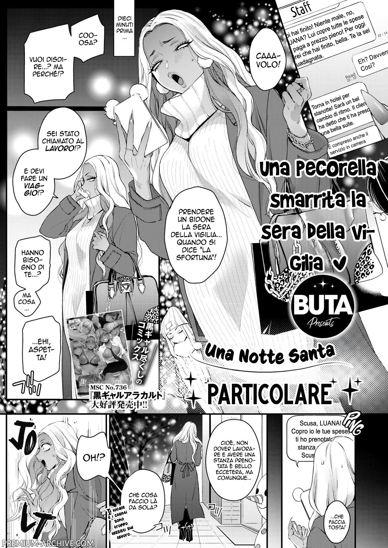 [BUTA] Tatoeba Konna Seinaru Ichiya | Una Notte Santa Particolare (COMIC HOTMILK 2023-12) [Italian] [Digital] image number 1