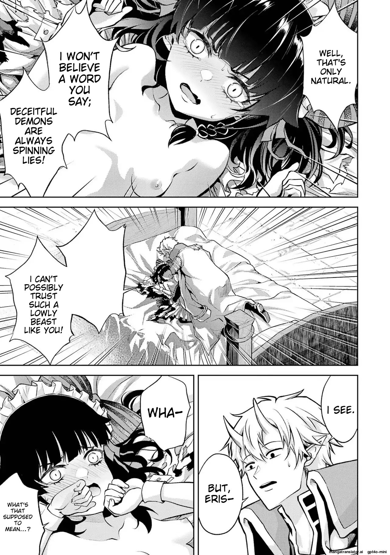 [Inashita Shinai, Seiji] Tensei Shitara Joban de Shinu Naka Boss Datta - Heroine Kenzokuka de Ikinokoru ch.3 [English] numero di immagine  9