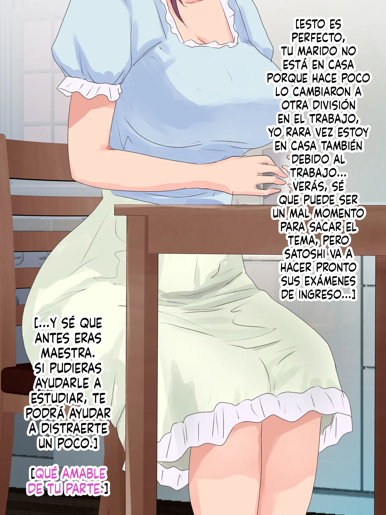 [Monshiro] Oba ni Kogarete 1 | Ansiando a mi Tía 1 [Spanish] [Slarka] numero di immagine  7