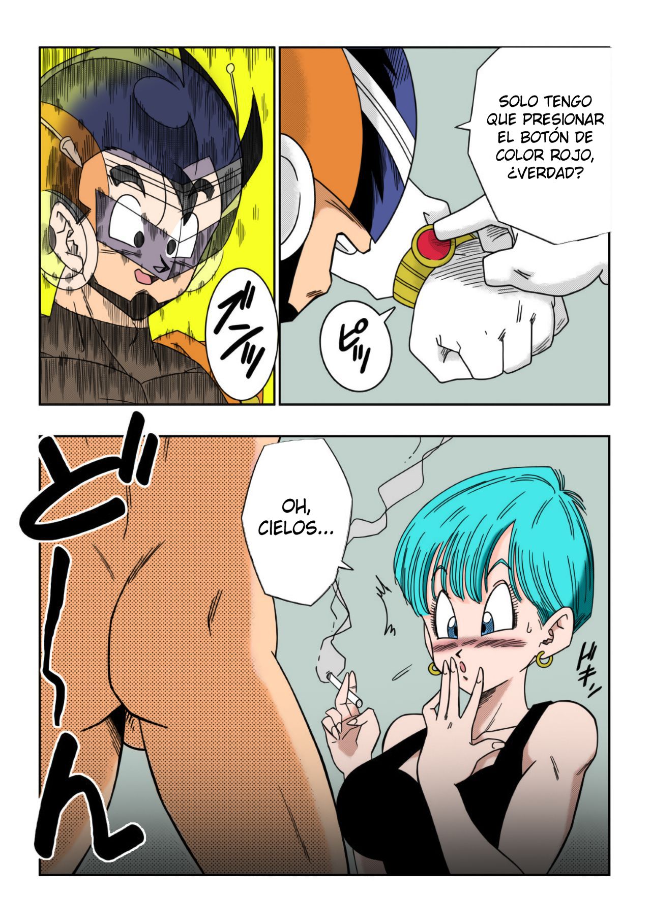 [Yamamoto] LOVE TRIANGLE Z PART 3 | TRIANGULO AMOROSO PARTE 3 (Dragon Ball Z) [Spanish] [Colorized] [Decensored] numero di immagine  3