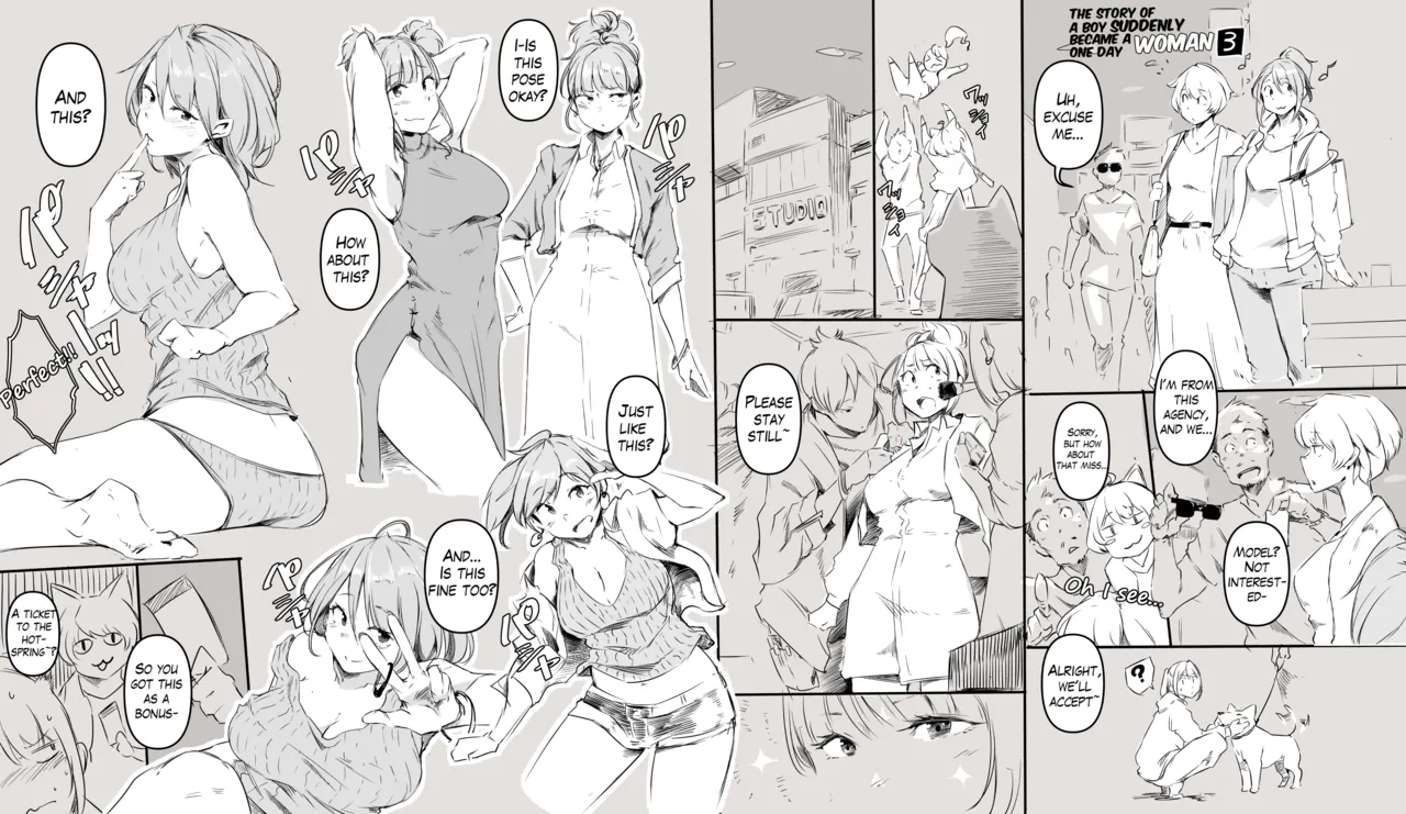 [Poriuretan] Shounen ga Aru Hi Totsuzen Nyotaika Suru Hanashi | The Story of a Boy Suddenly Became a Woman One Day [Ongoing] numero di immagine  4