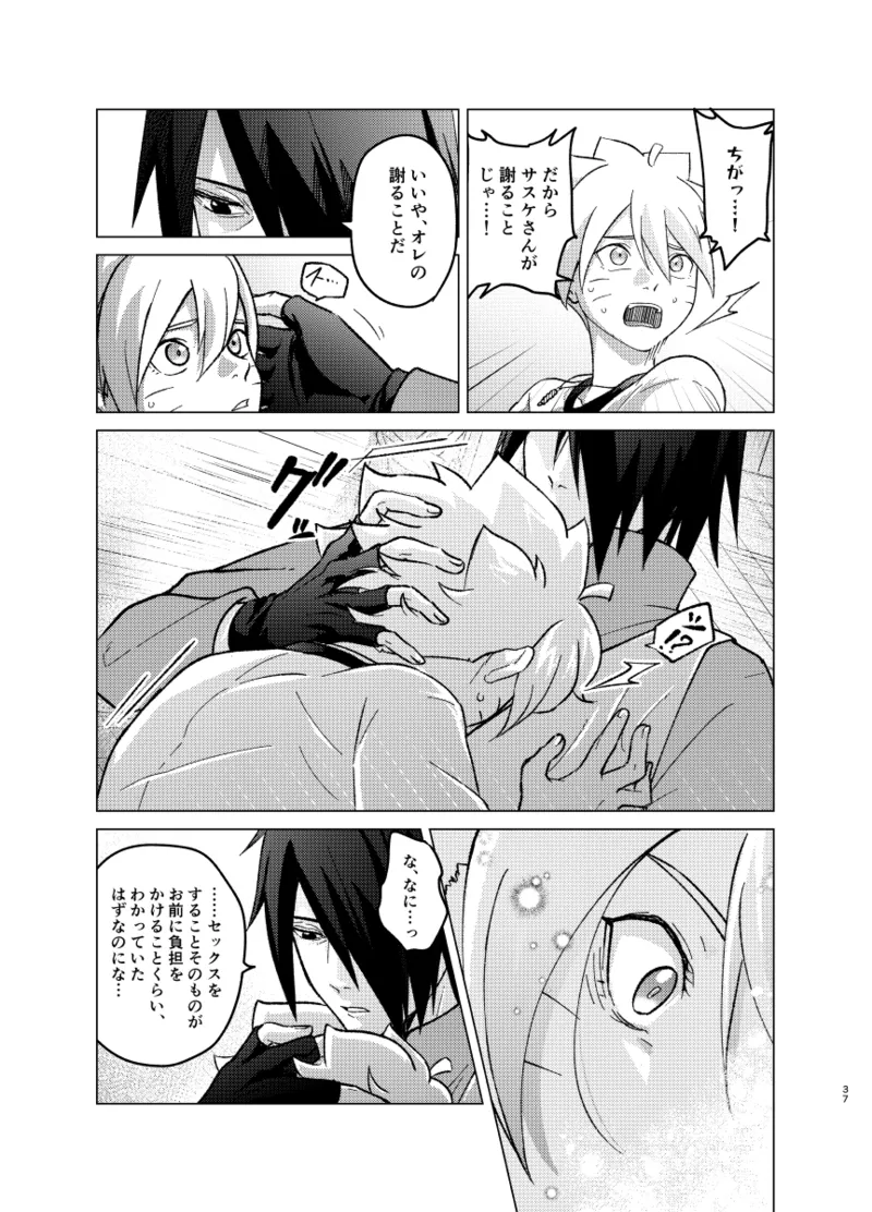 [Pantsu no Gomuhimo (Aimee)]  師弟よ 恋せず愛したまへ4 (Boruto) [Digital] Bildnummer 36