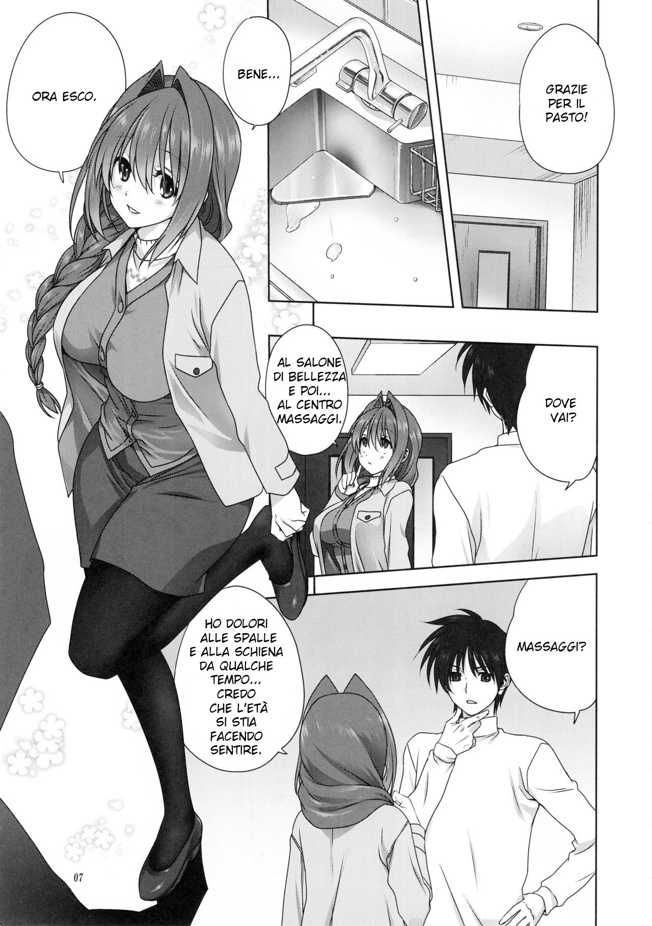 [Mitarashi Club (Mitarashi Kousei)] Akiko-san to Issho 23 (Kanon) [Italian] [Hentai Fantasy] imagen número 7