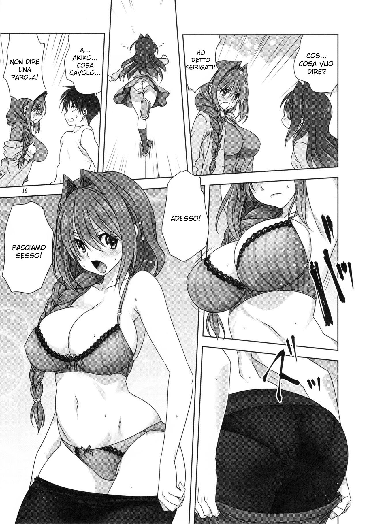 [Mitarashi Club (Mitarashi Kousei)] Akiko-san to Issho 23 (Kanon) [Italian] [Hentai Fantasy] imagen número 19