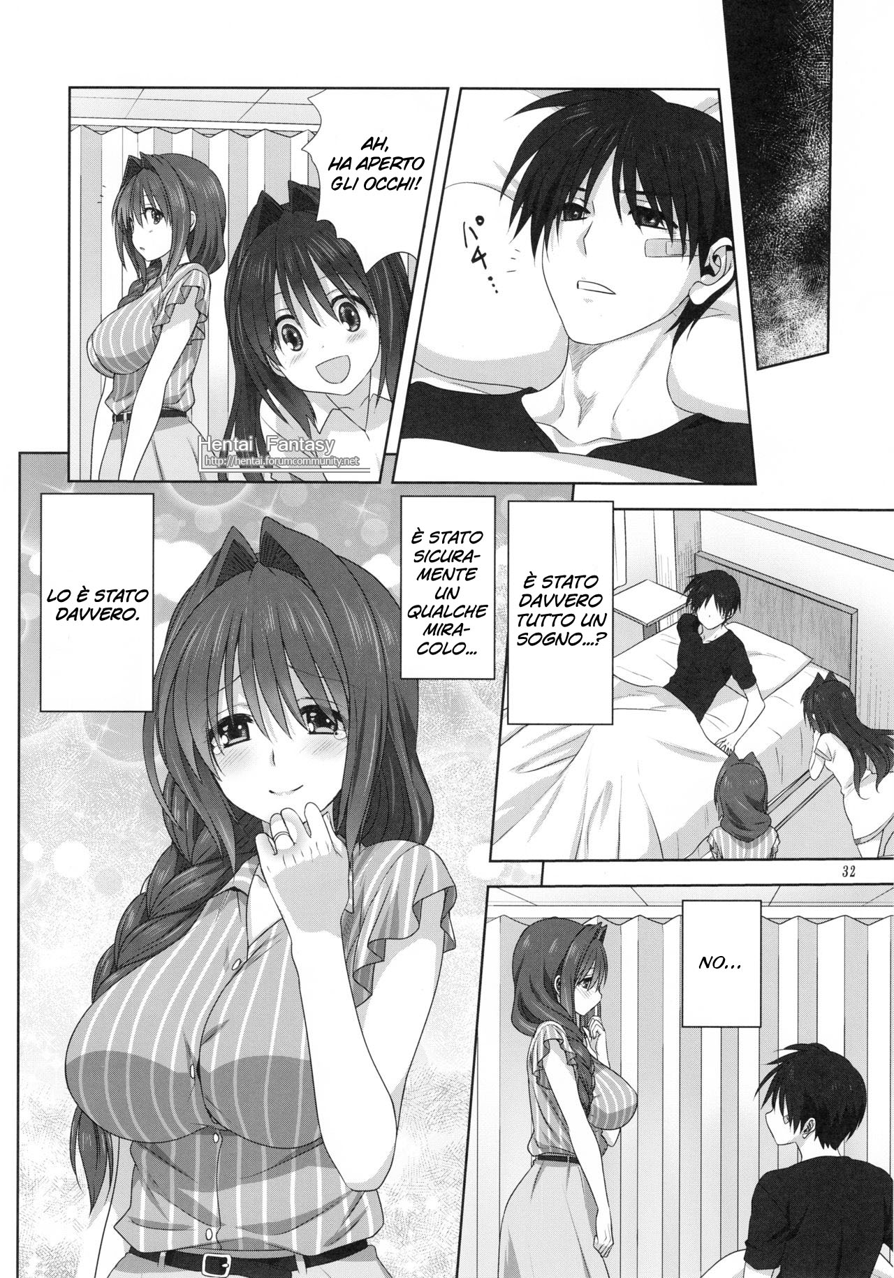 [Mitarashi Club (Mitarashi Kousei)] Akiko-san to Issho 24 (Kanon) [Italian] [Hentai Fantasy] numero di immagine  32