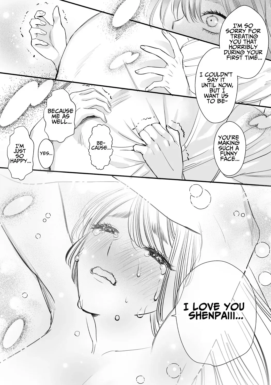 [Rewr] Kaerenai Futari ~Taifuu no Yoru, Akogare no Senpai to...Aibeya Dekiai Nama Koubi~ | They Can't Go Back ~Alone with Senpai on a Typhoon Night~ [English] image number 53