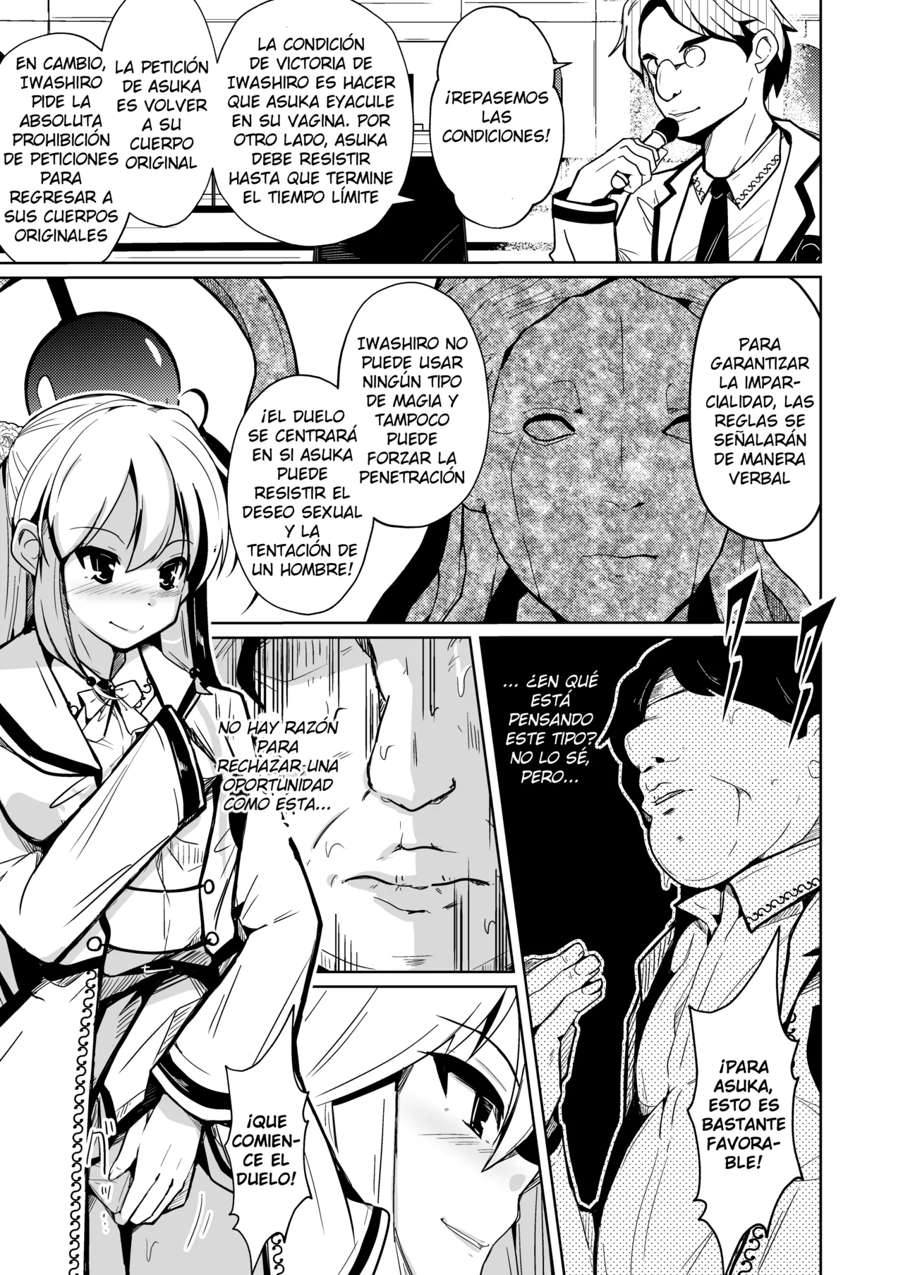 [Iwashita Shoten (Iwashita)] SWAP! ~caste revolution~ | ¡CAMBIO! ~Revolución de castas~ [Spanish] image number 25