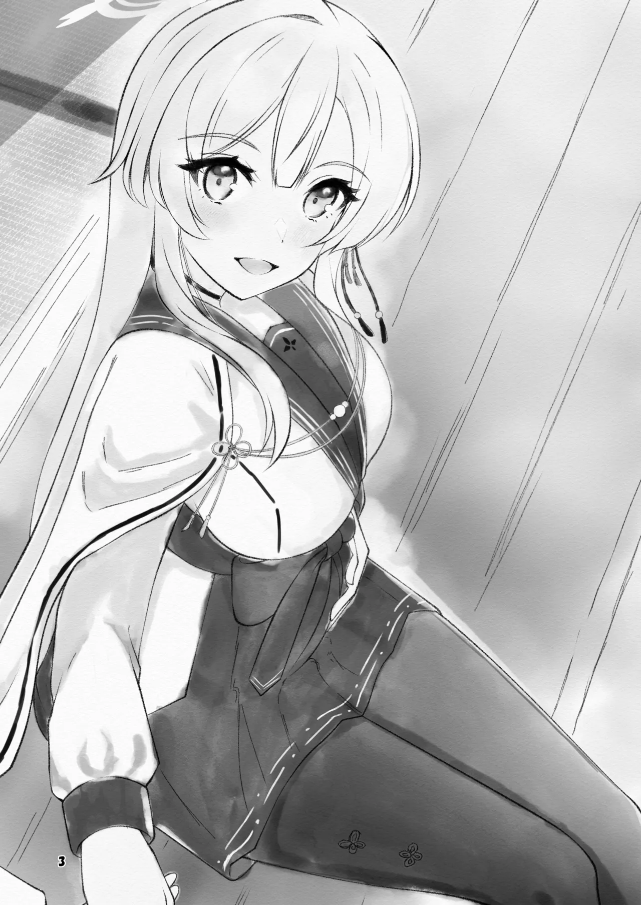 [Magical Kagechousukashi (Kagechousukashi,)] Mimori to ichi yarabu-yasu teiki ecchi ga shitai! (Blue Archive) [Digital] image number 3