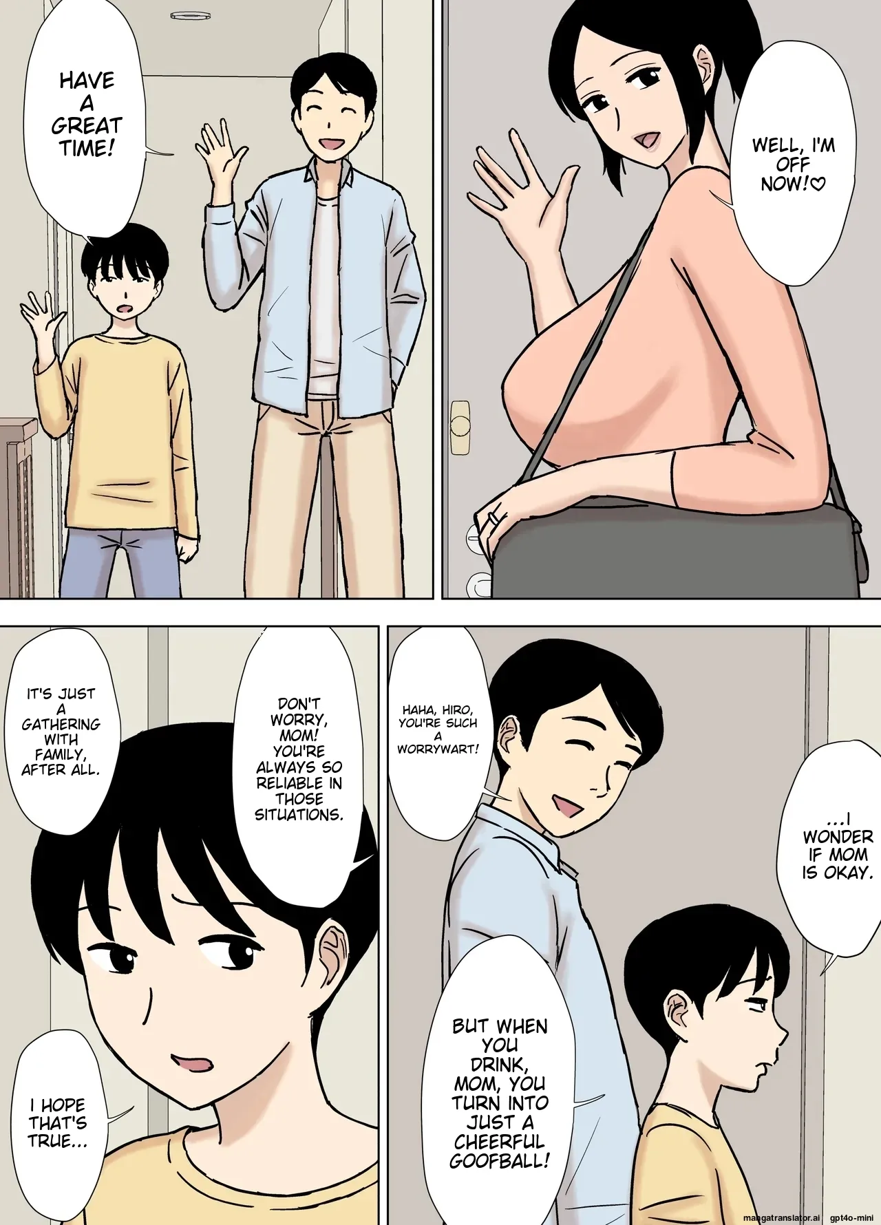 [Urakan] O Furo to Hitozuma [English] изображение № 4