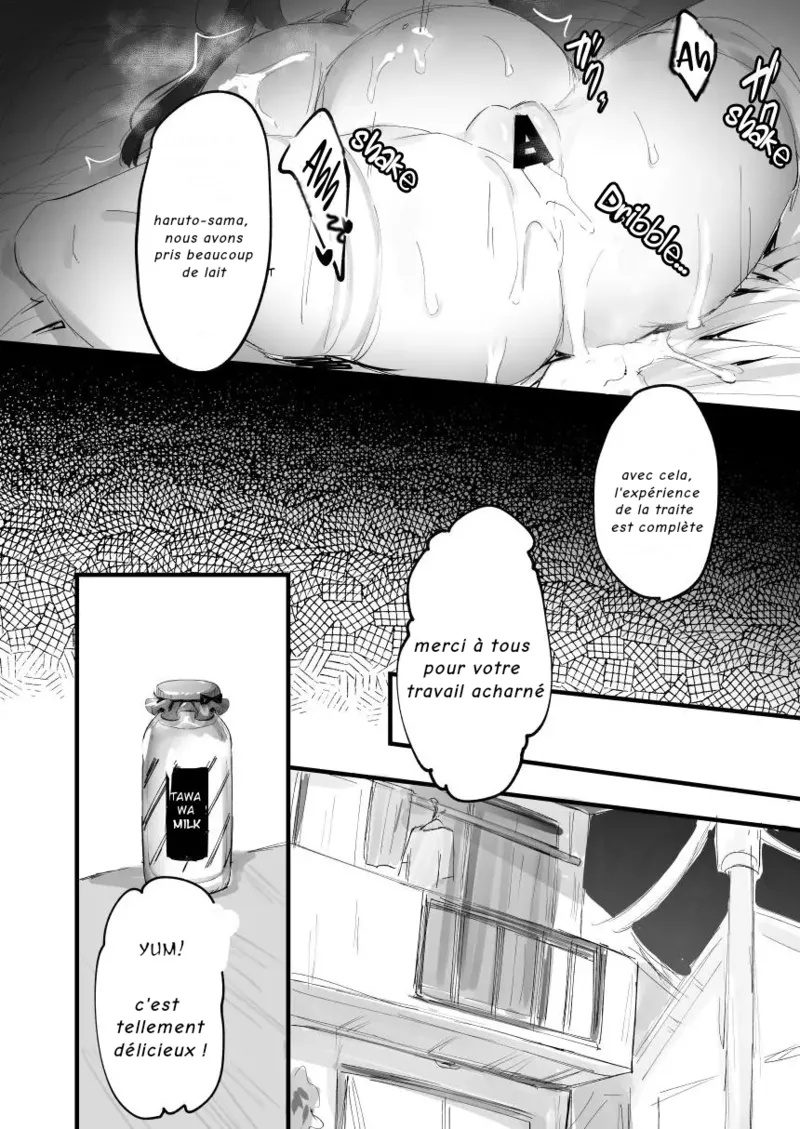 [Espoir no Okashi (Pokoten)] 1-nichi Nyuugyuu Taiken ~Oishii Milk ga Dekiru made~ [French] [Digital] image number 19