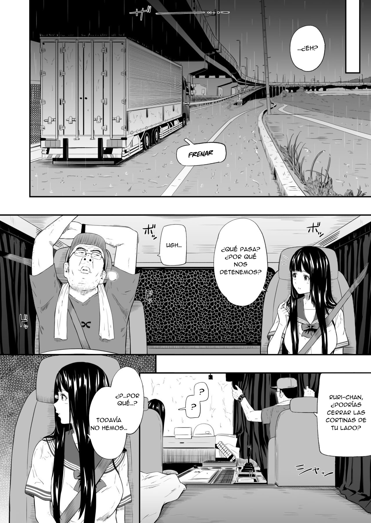 [Hissatsuwaza (Hissatsukun)] Truck driver | Camionero [Spanish] [New Scan Doujin] [Digital] numero di immagine  10