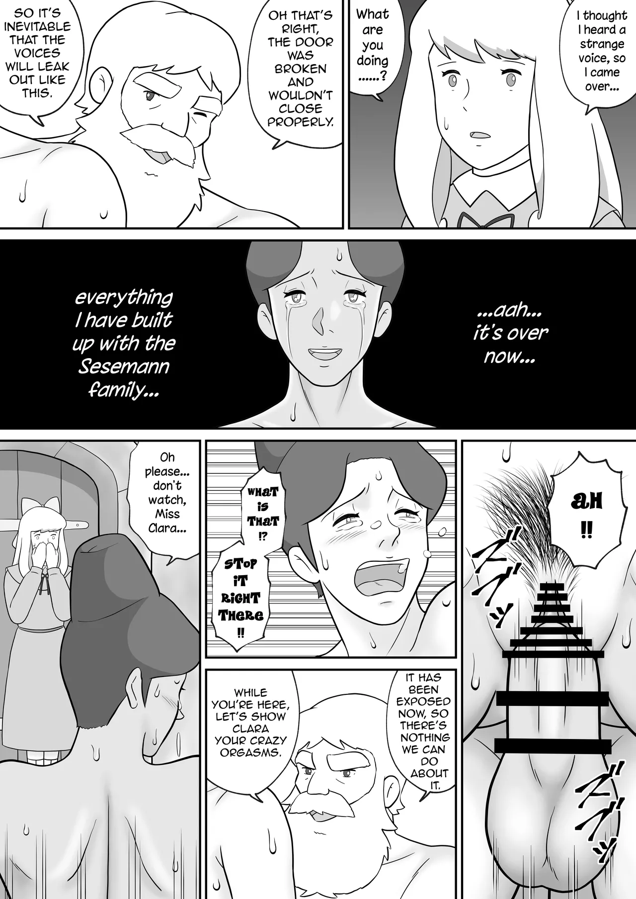 [Tokunaga Poosaku] Frankfurt no Jukujo Rottenmeier | Frankfurt  Milf Rottenmeier (Alps no Shoujo Heidi) [English] [Excavateur] numero di immagine  30