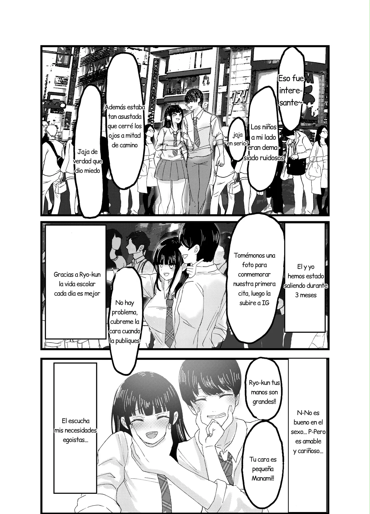 [JUNN Ku Don] Netorare Bae 1~Youkya Kanojo no SNS Netorare Kiroku~ | Netorare Bae 1 ~El Registro de una Novia Infiel en Redes Sociales~ {Spanish} {EbisuTraslade - Winder} Bildnummer 7