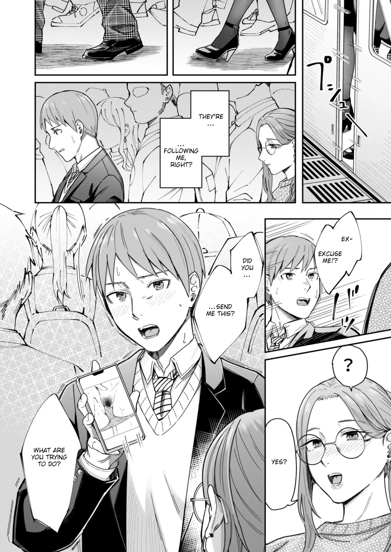 [YAGEN Nankotsu (Inukami Inoji)] Shiranai Josei kara Gazou Kyouyuu de Eroi Jidori ga Okuraretekita Hanashi | A Story About How I Got Sent Lewd Selfies From A Woman I Didn't Know [English] image number 9