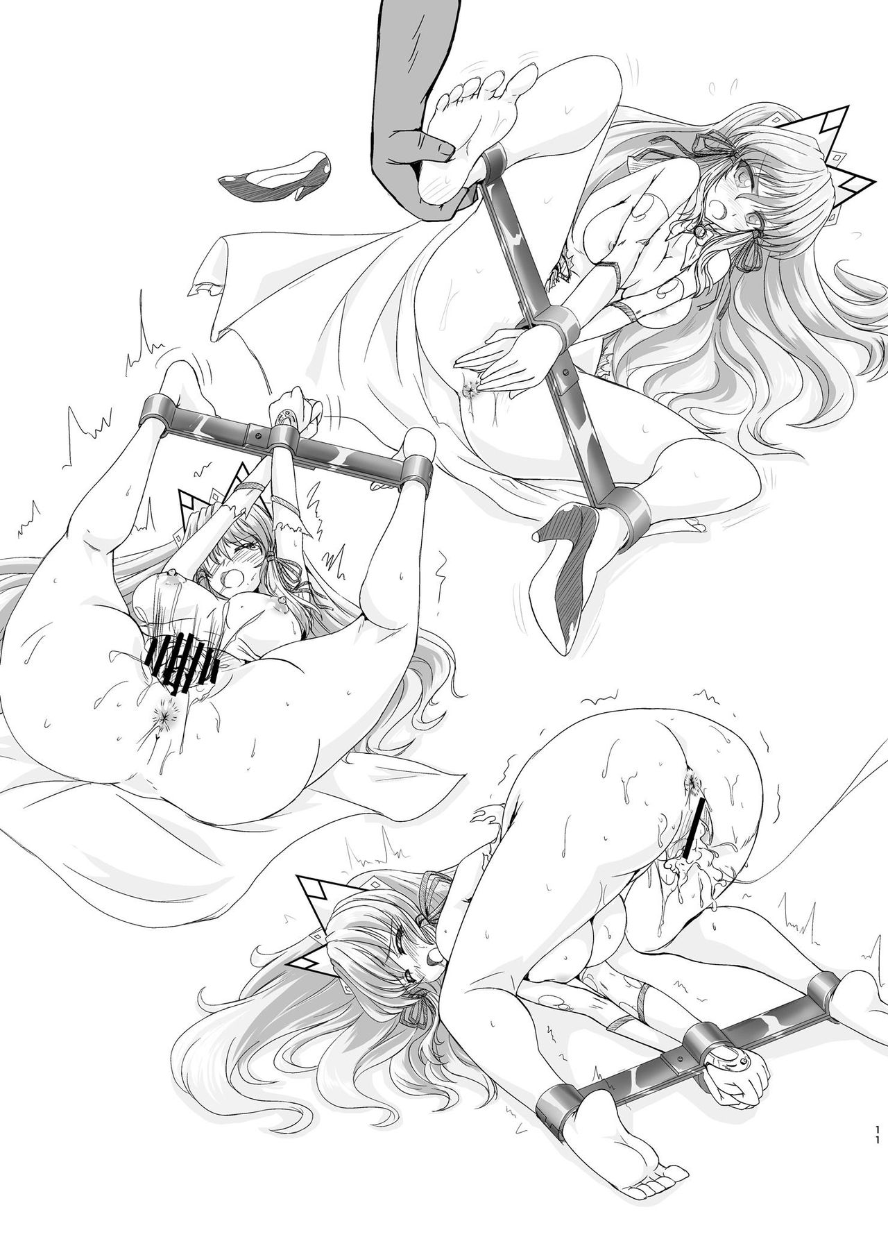 [Sankaku Doumei (fuchi)] Restraint Knights 2 ~Kousoku Mahou Senshi~ (Various) [Digital] image number 10