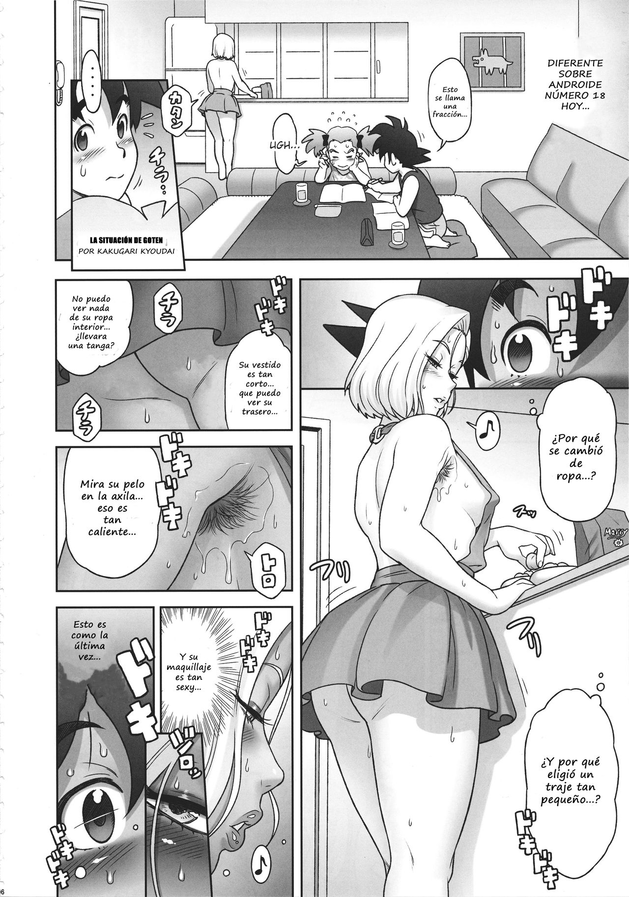 (C93) [Niku Ringo (Kakugari Kyoudai)] Nippon ZENKAI Power (Dragon Ball Z) [Spanish] numero di immagine  5