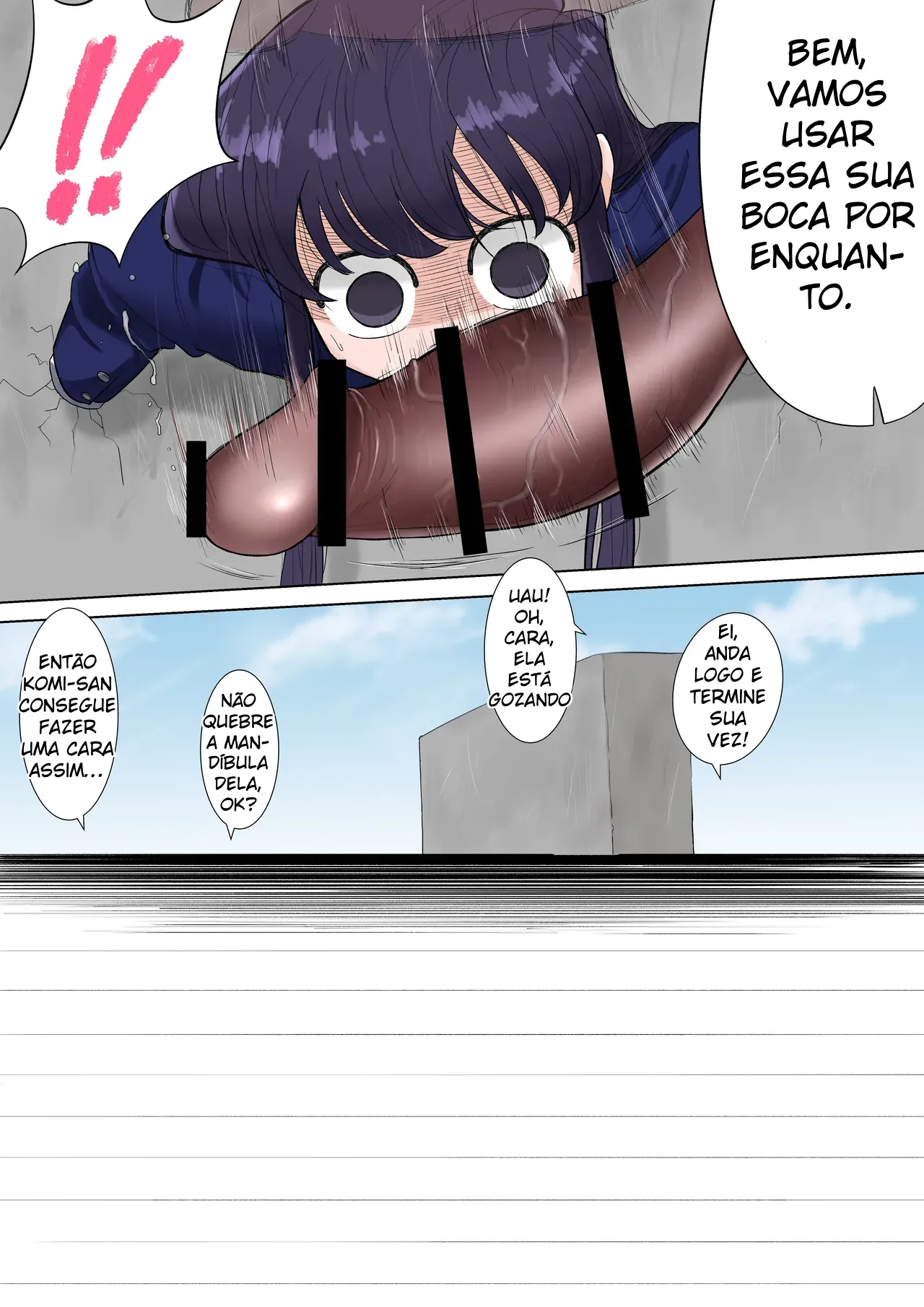 [Love Tororon] Komi-san - Ass in Wall (Komi-san wa, Komyushou desu.) [Portuguese-BR] 4eme image