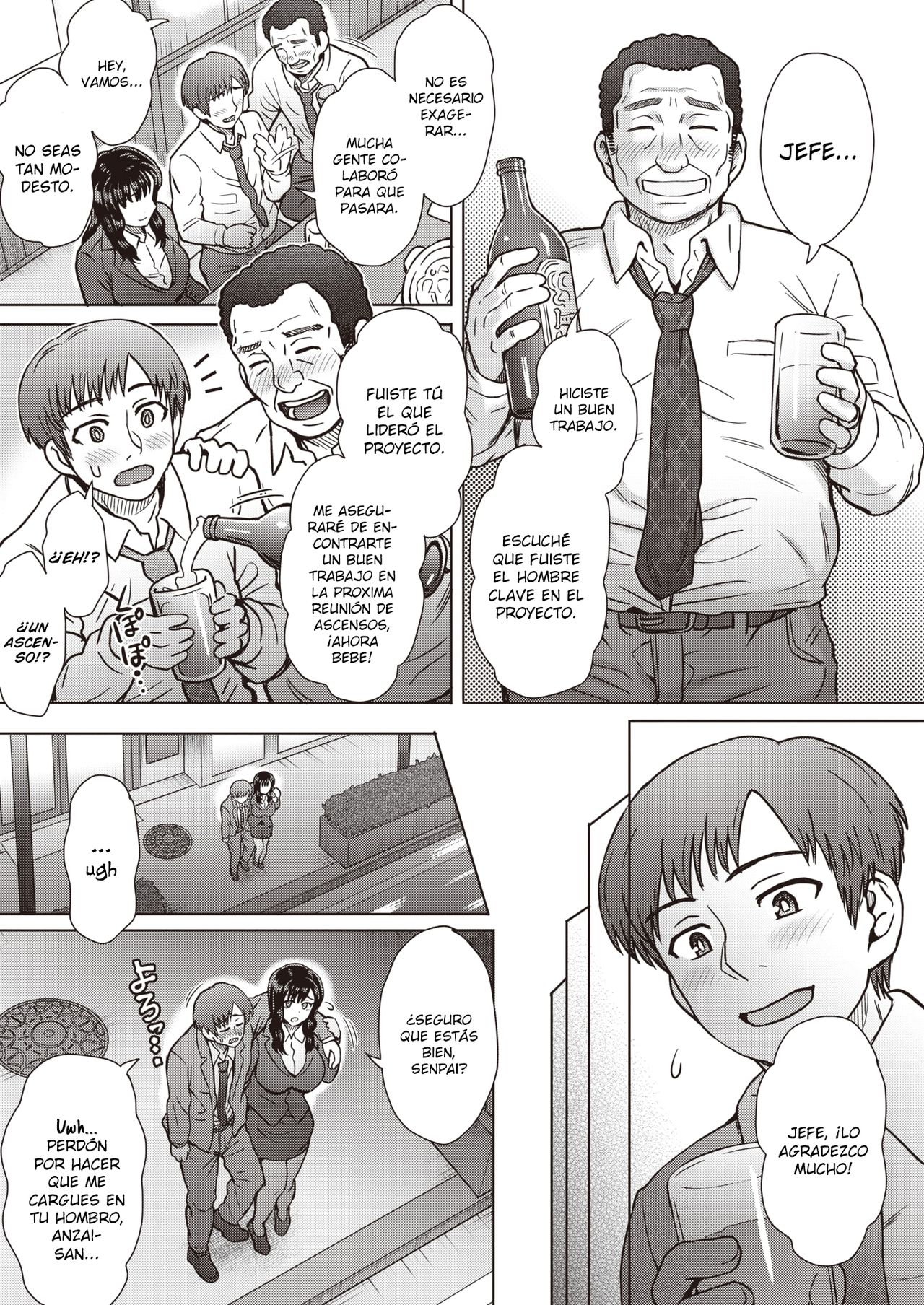 [Itou Eight] Boku no Kawaii Dekiru Kouhai | Mi Linda y Eficiente Kouhai (Comic Shitsurakuten 2020-04) [Spanish] [SketNatsu] [Digital] imagen número 3