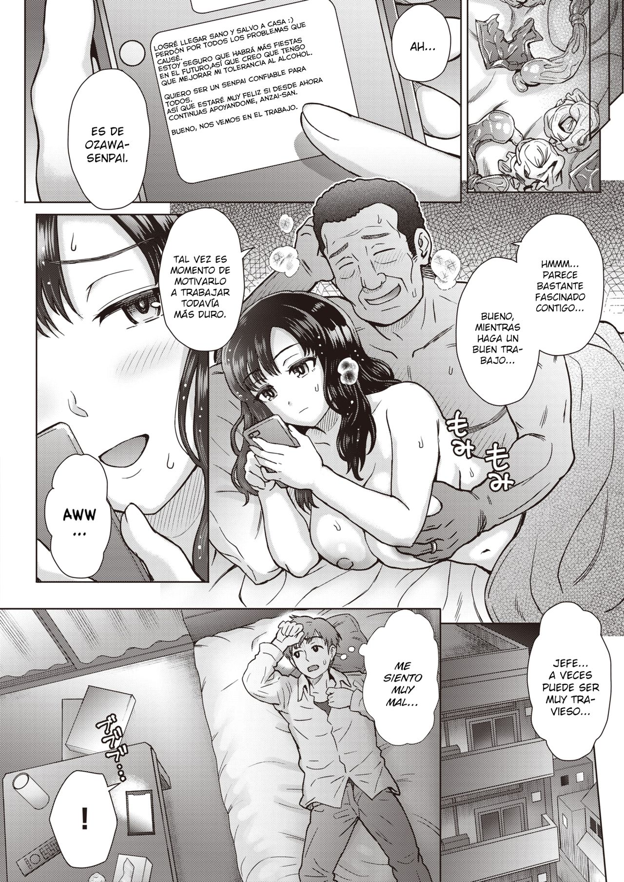 [Itou Eight] Boku no Kawaii Dekiru Kouhai | Mi Linda y Eficiente Kouhai (Comic Shitsurakuten 2020-04) [Spanish] [SketNatsu] [Digital] imagen número 12