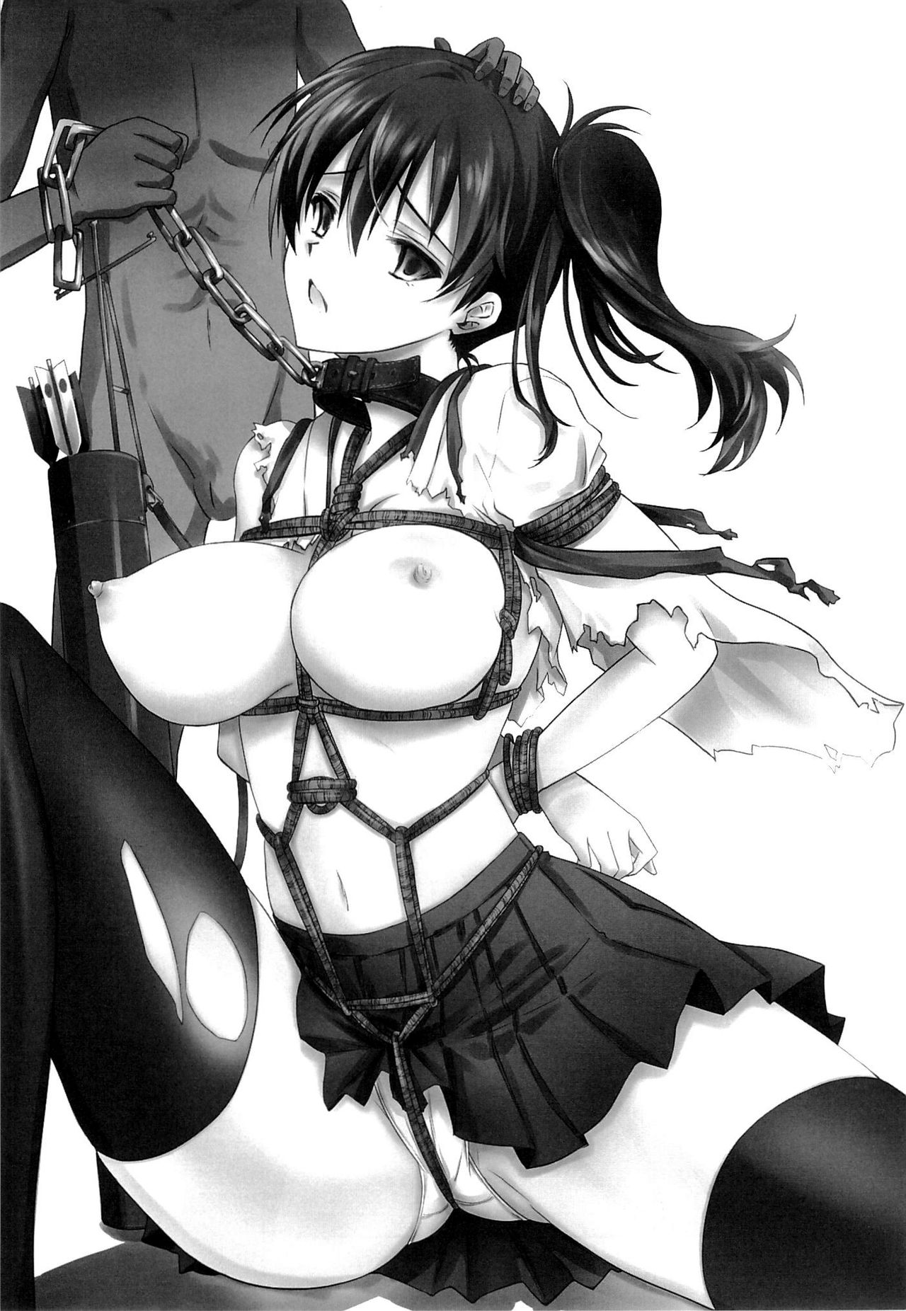 (C89) [Blue Garnet (Serizawa Katsumi)] Choukyou Senkan (Kantai Collection -KanColle-) [Textless] image number 4