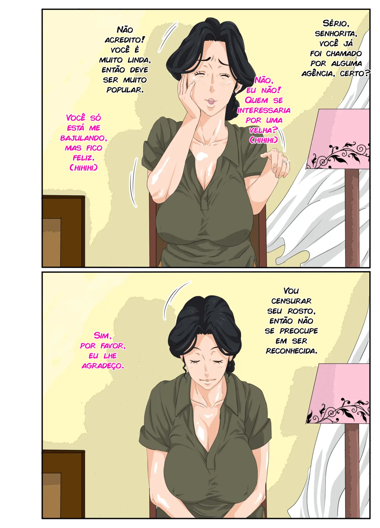 [Mosquito Man] Kaa-chan to Charao _ Mom & Playboy (Portuguese) Bildnummer 6