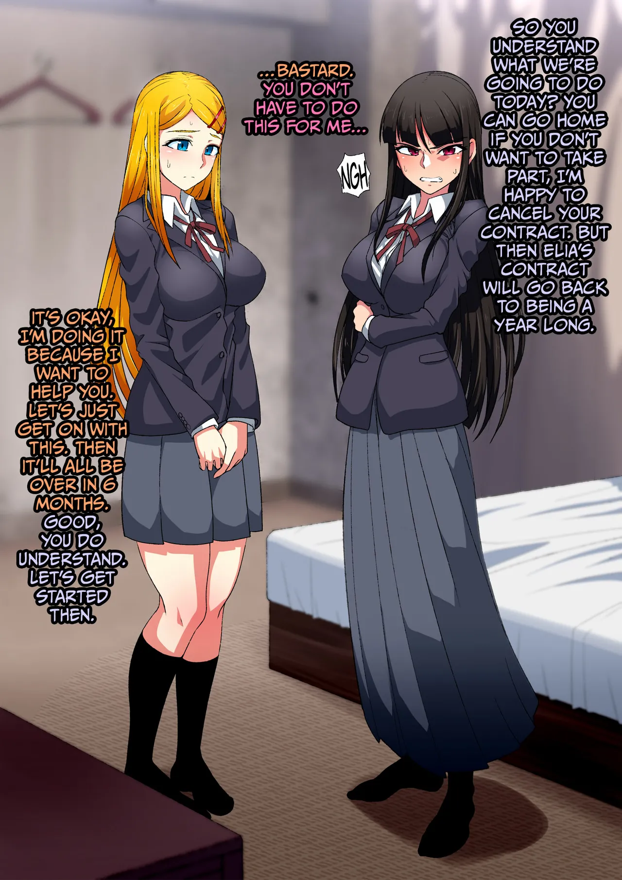 [Tsutakazura Mau Mau (Zassyu 2-gou)] A Tale of Friendship Between Girls in School Uniforms (ENG) =TB= imagen número 41